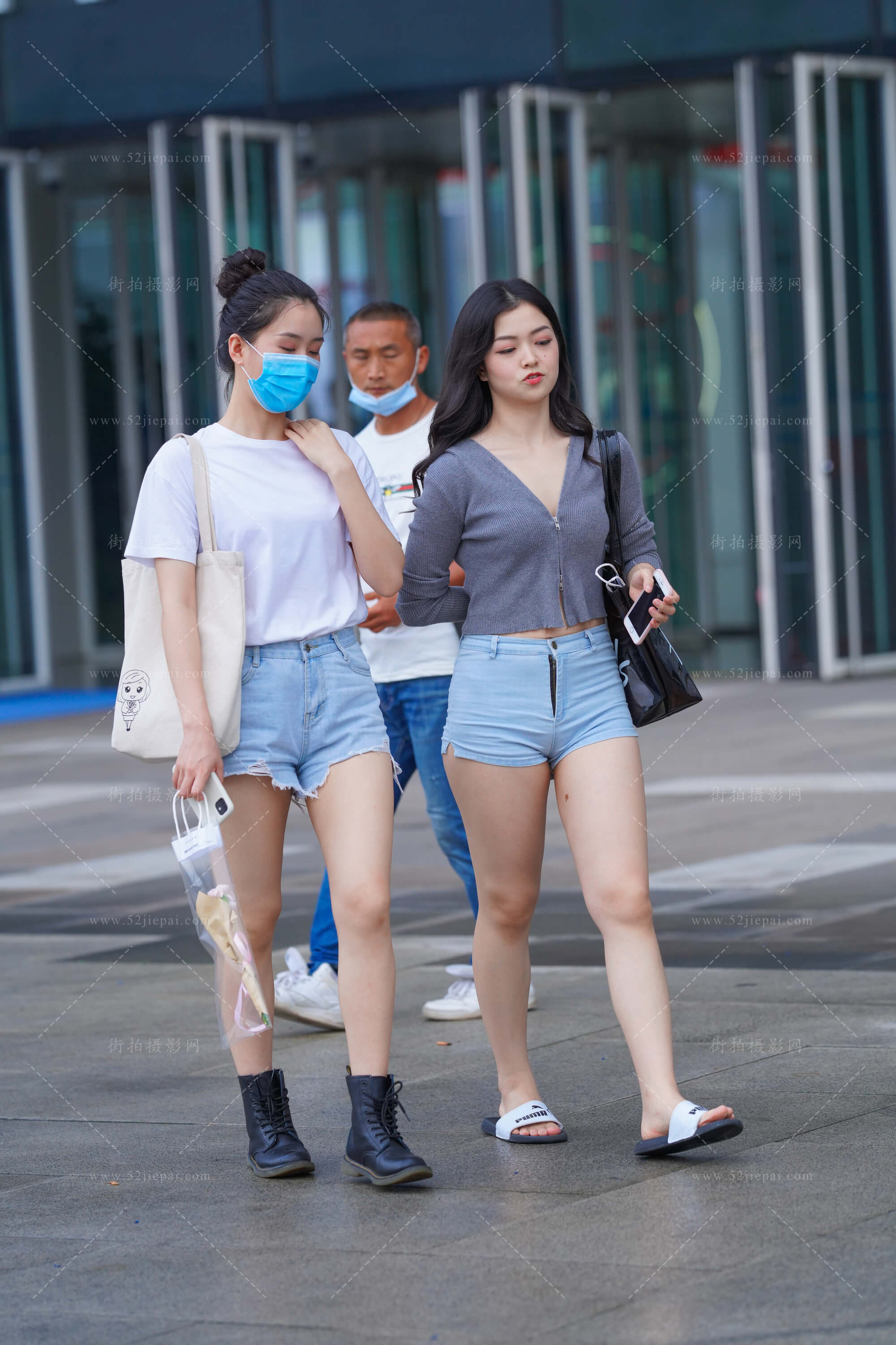 人气街拍写真，超清无水印（95）-姐姐白又白
