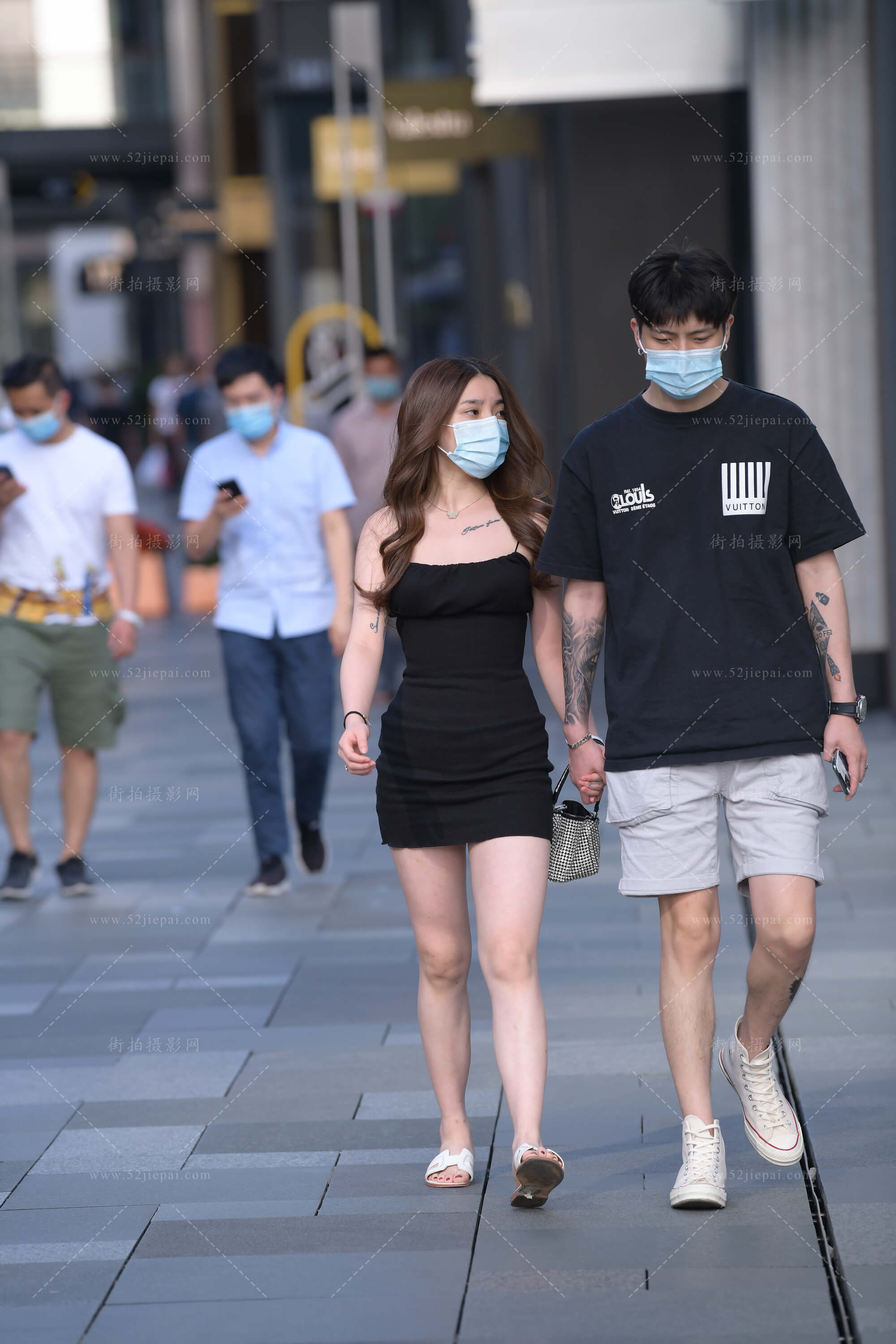 街拍美图合集，高清付费图集（87）-姐姐白又白