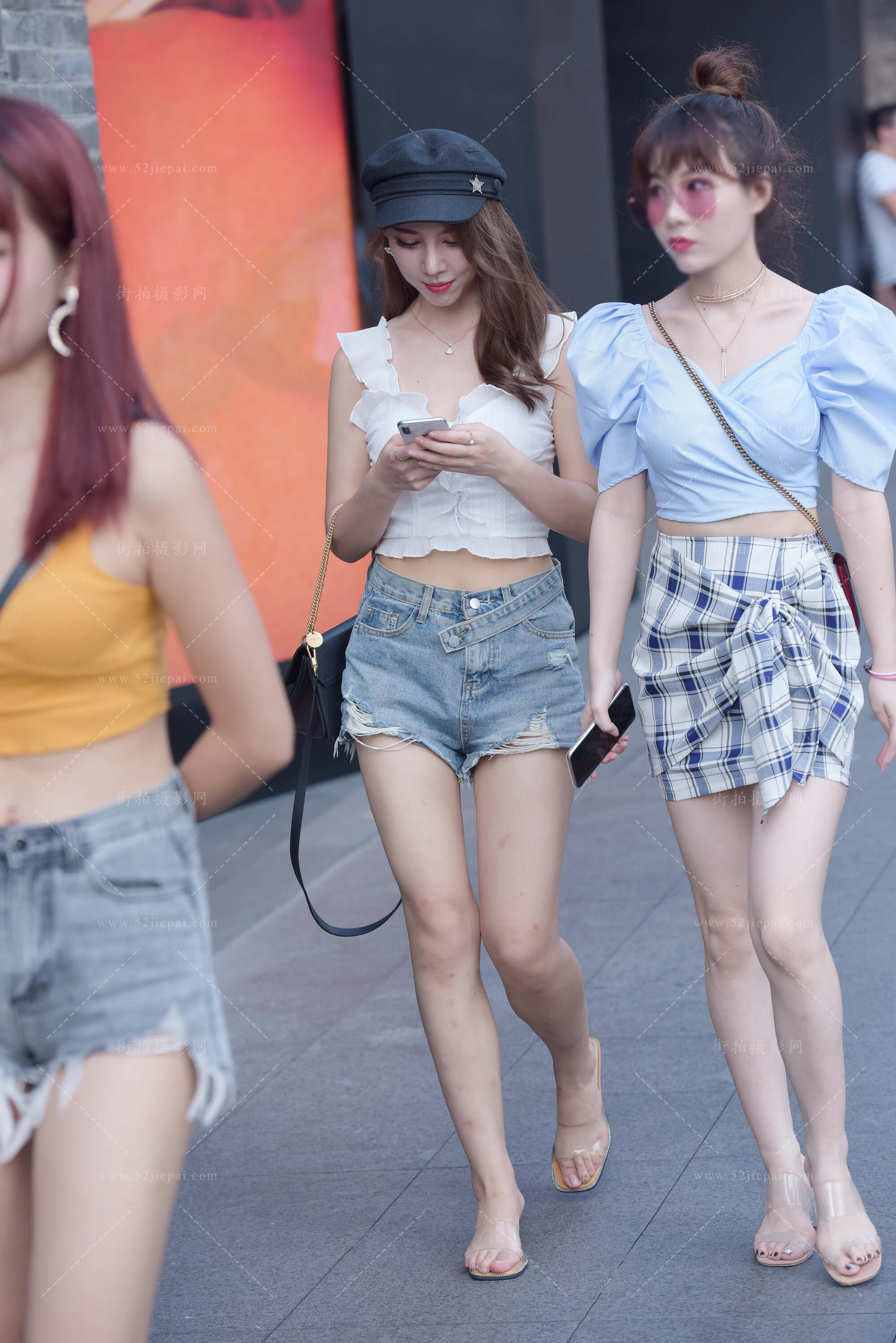 街拍高清图集，画质党必收（106）-姐姐白又白