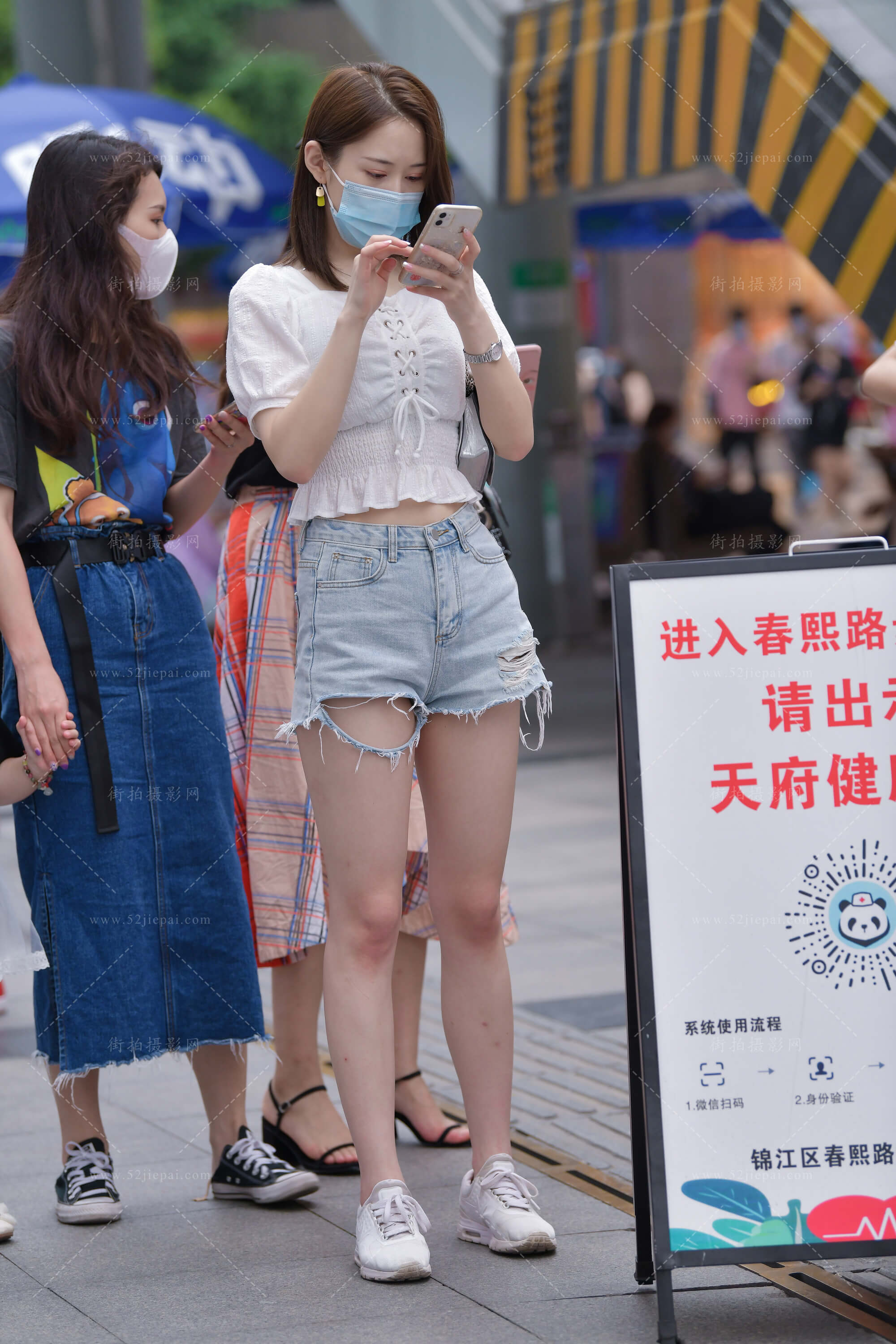 人气热裤写真，超清无水印（19）