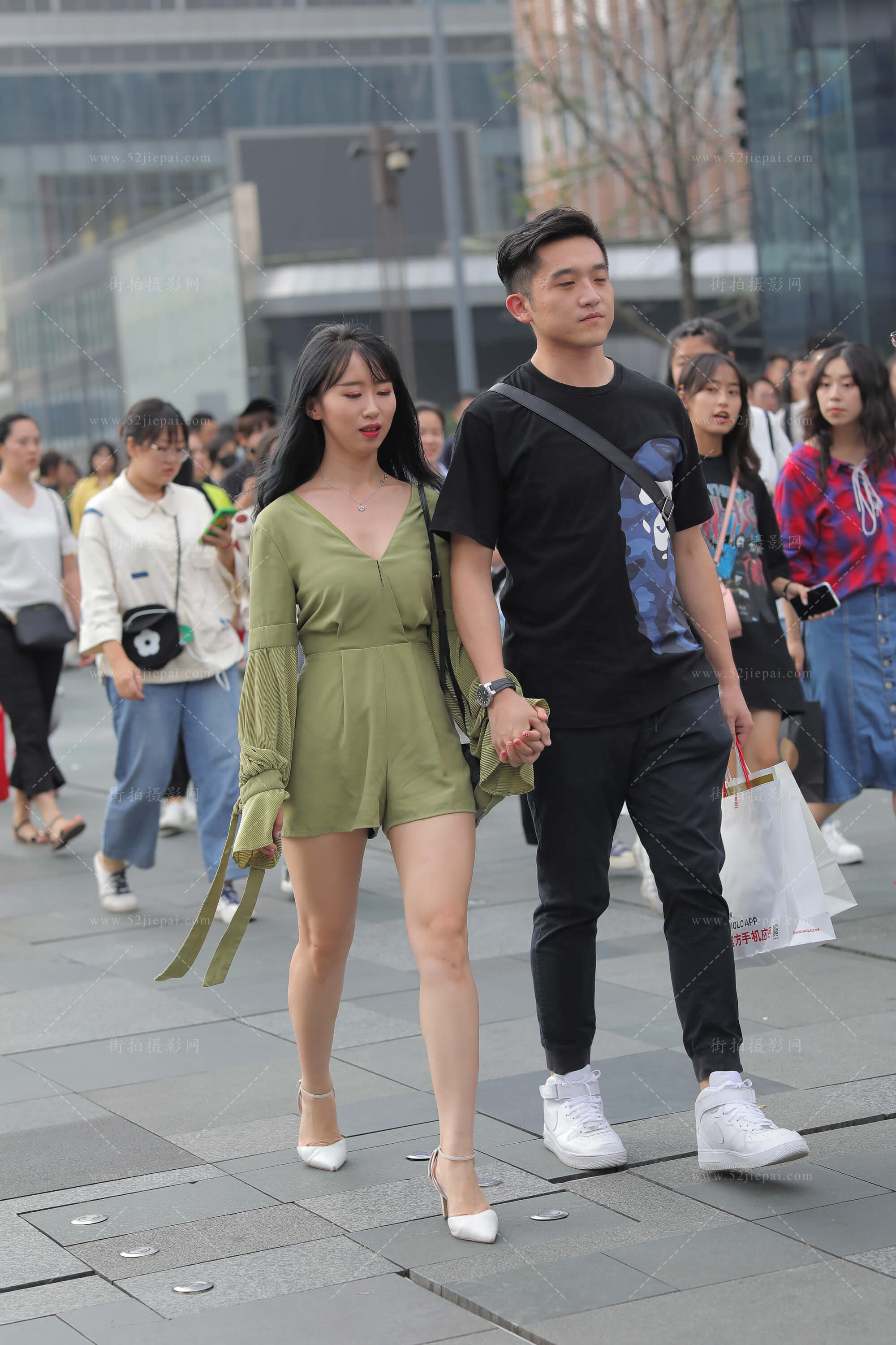 街拍高清图集，收藏级画质（118）-姐姐白又白