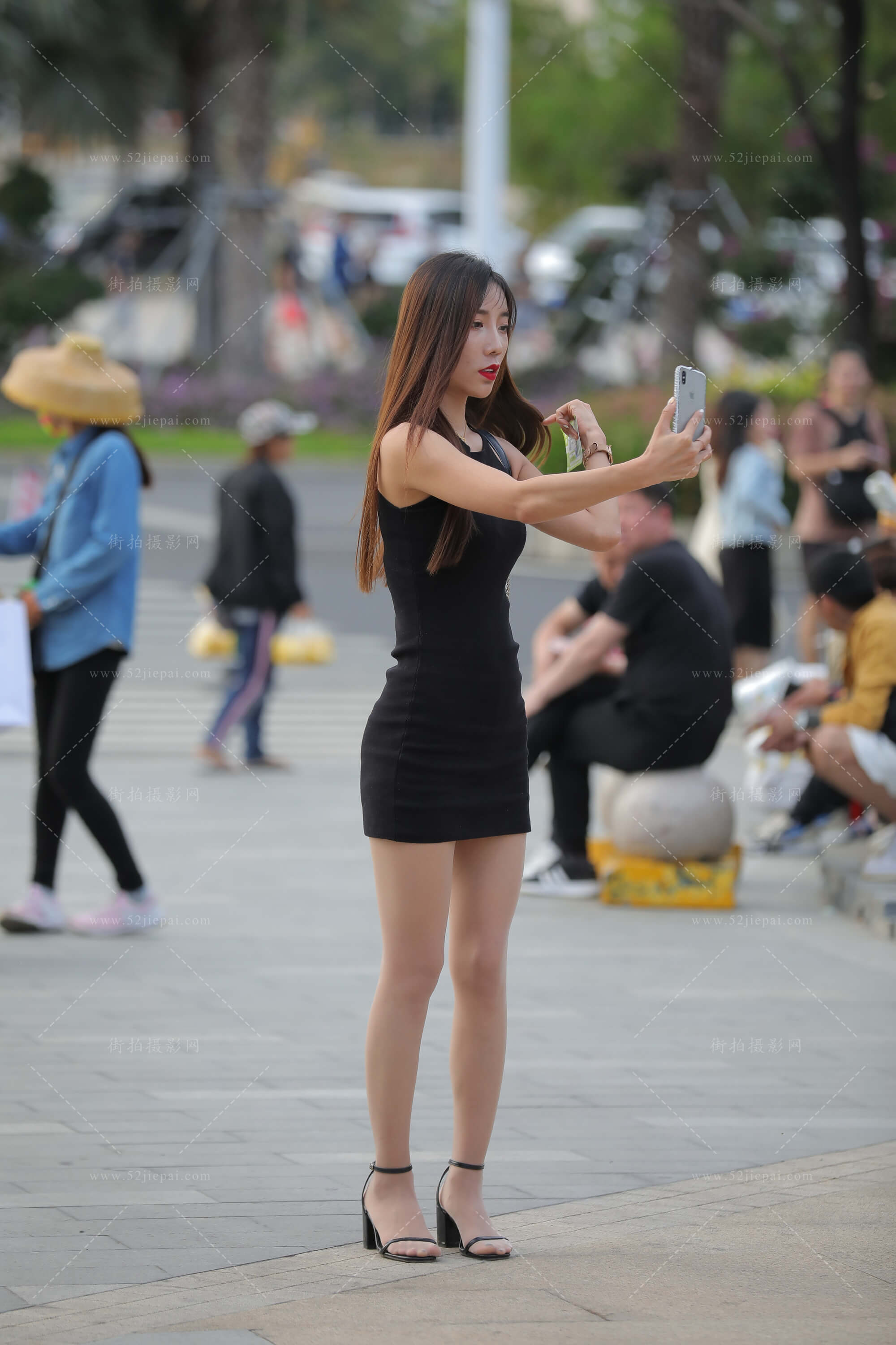 高清街拍写真集，限时上架（96）-姐姐白又白