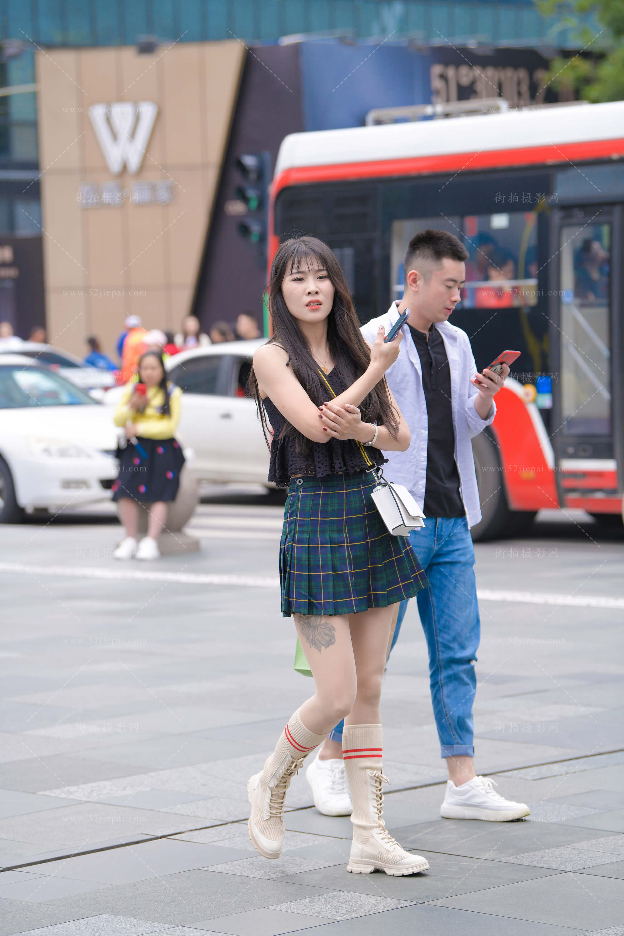高清街拍写真集,限时上架(100)-姐姐白又白