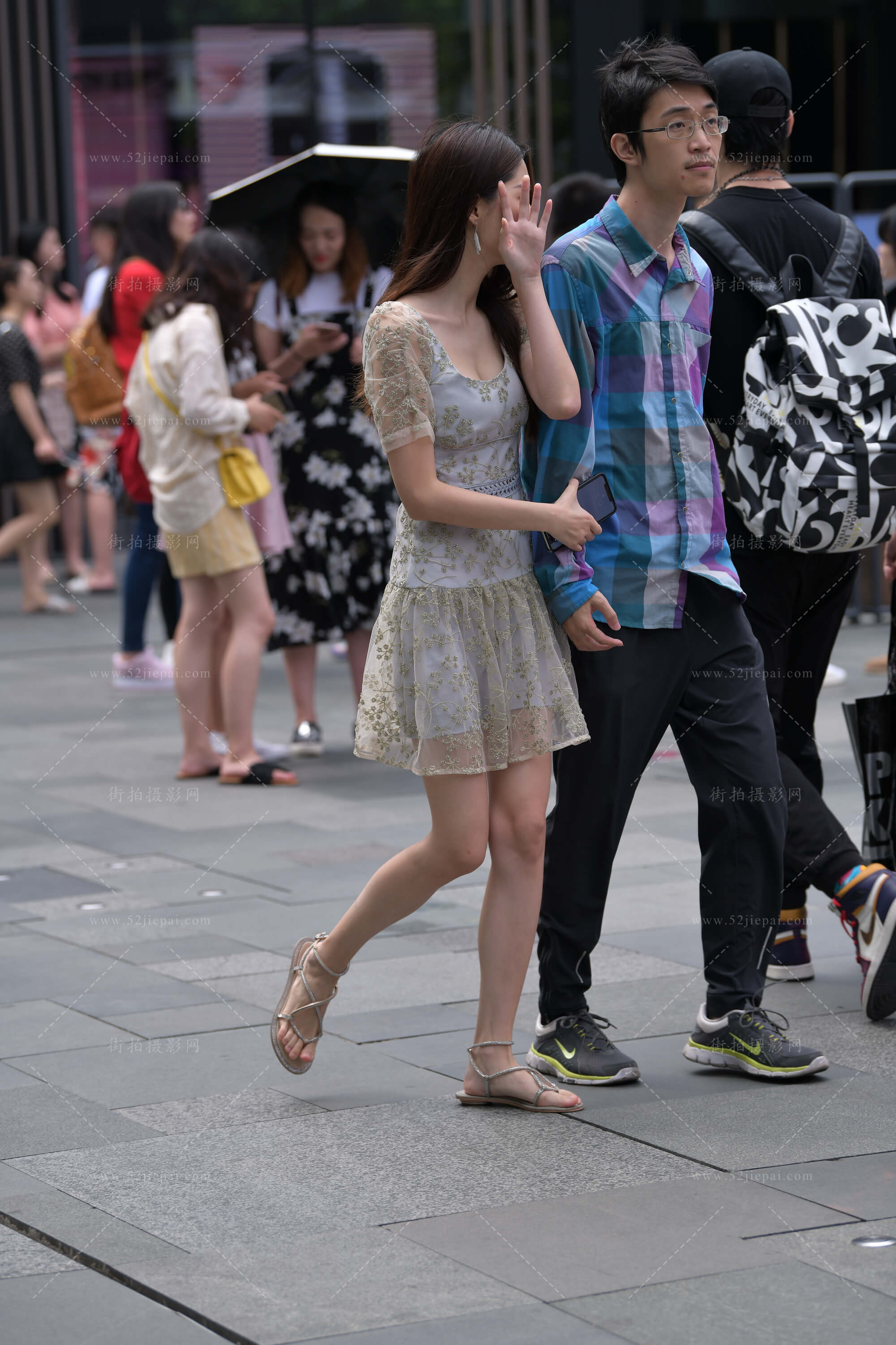 连衣裙美图合集，摄影参考首选（3）-姐姐白又白
