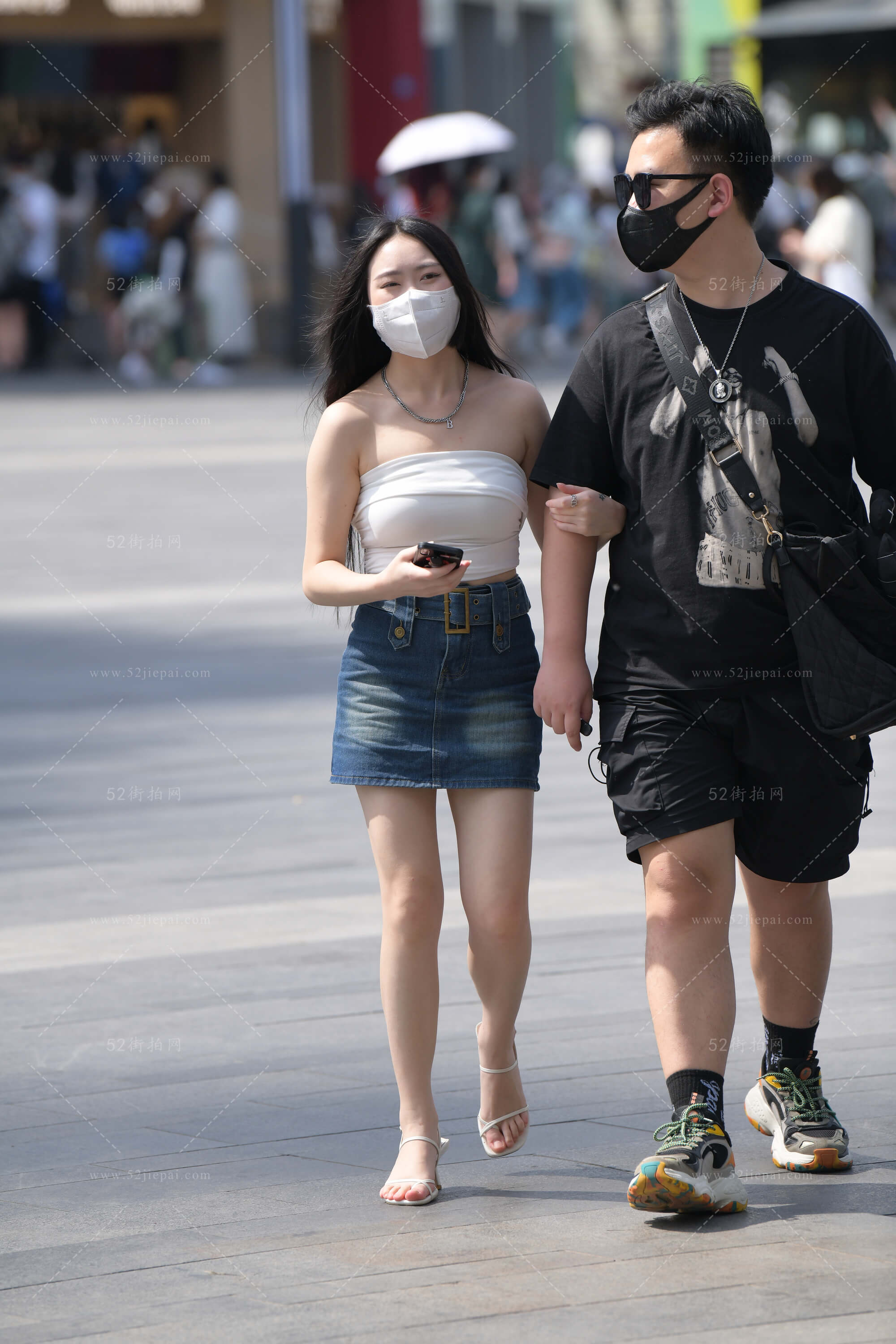 街拍主题高清写真，8K质感（18）-姐姐白又白