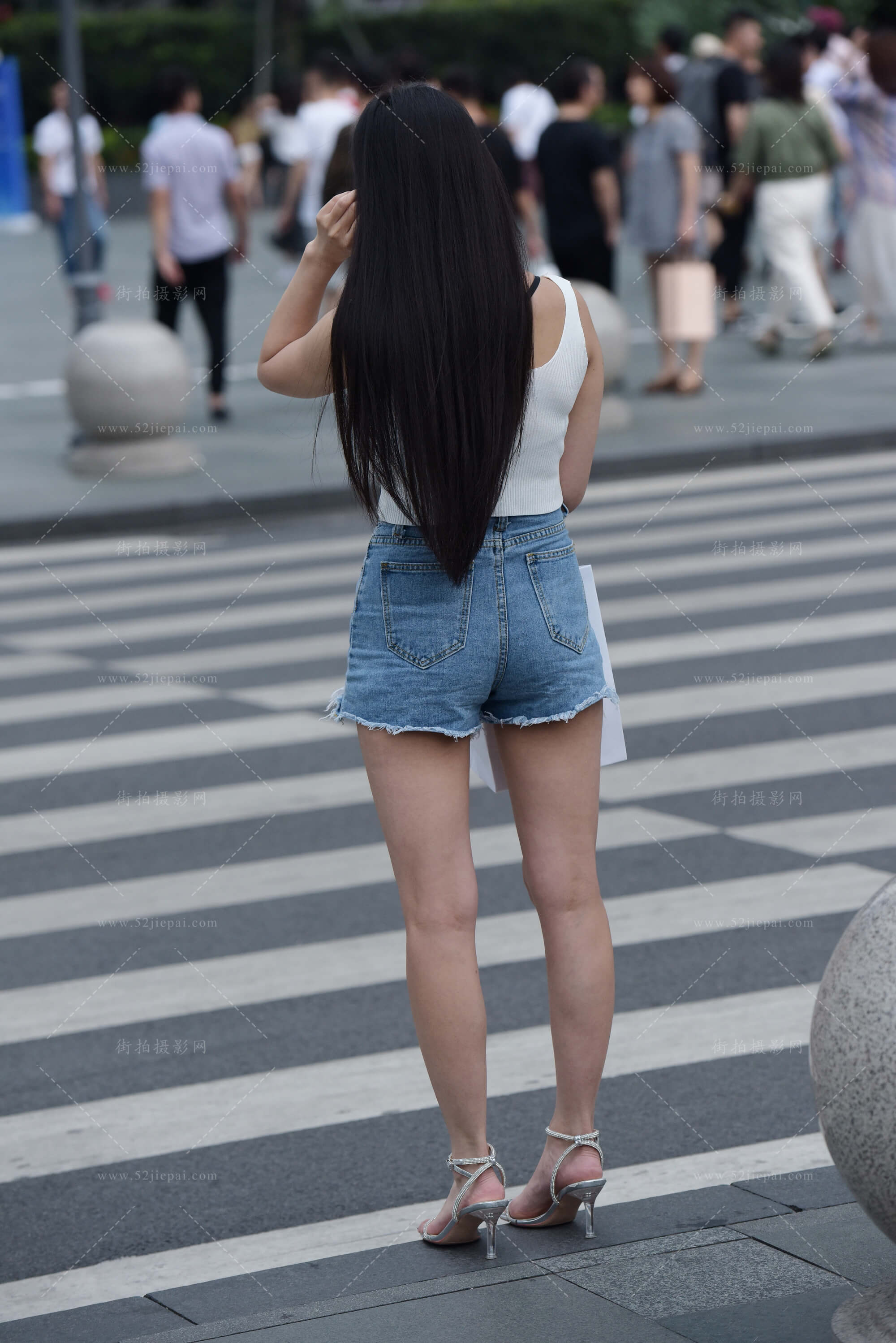 热裤写真，高清原图打包收藏（52）-姐姐白又白