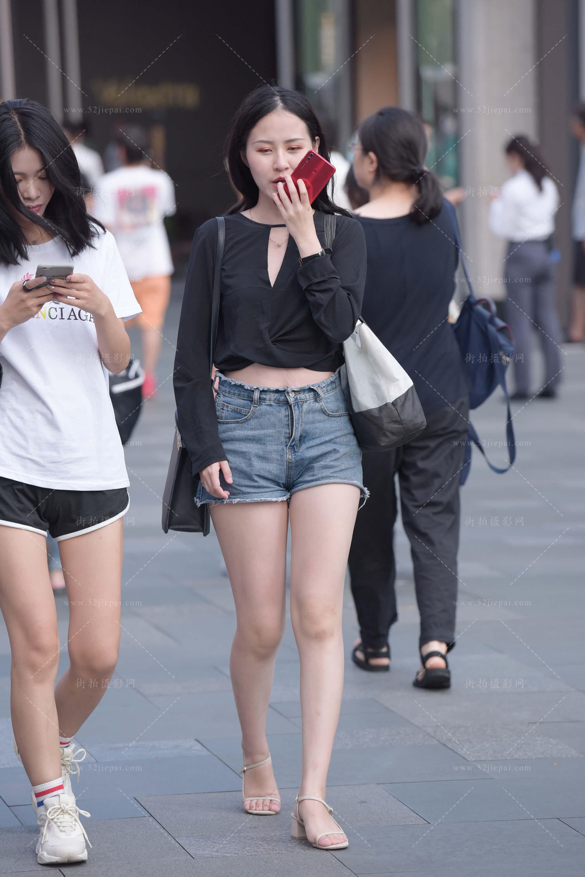 街拍美图合集,壁纸级画质(117)-姐姐白又白