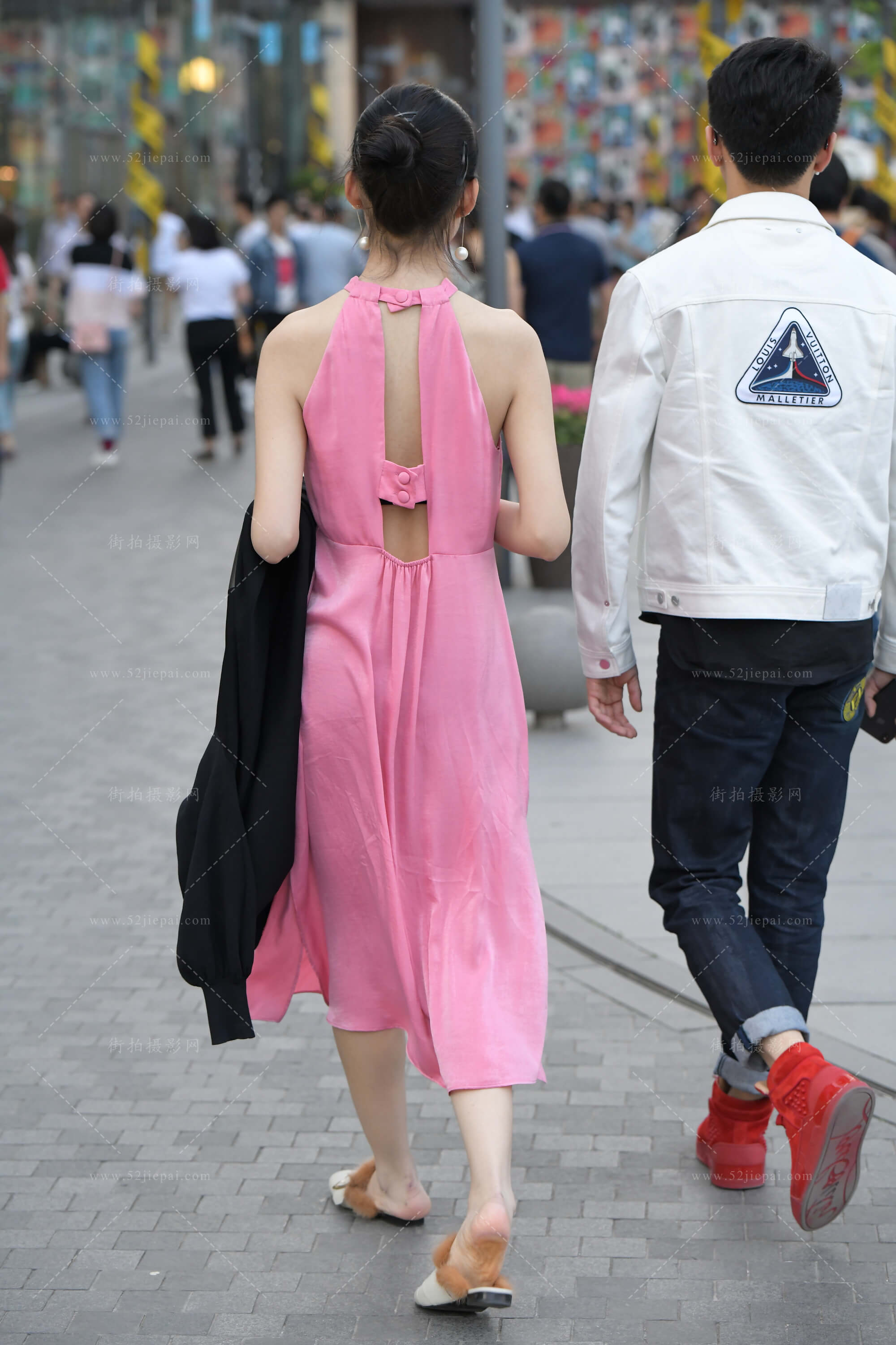 街拍美图合集，高清付费图集（102）-姐姐白又白