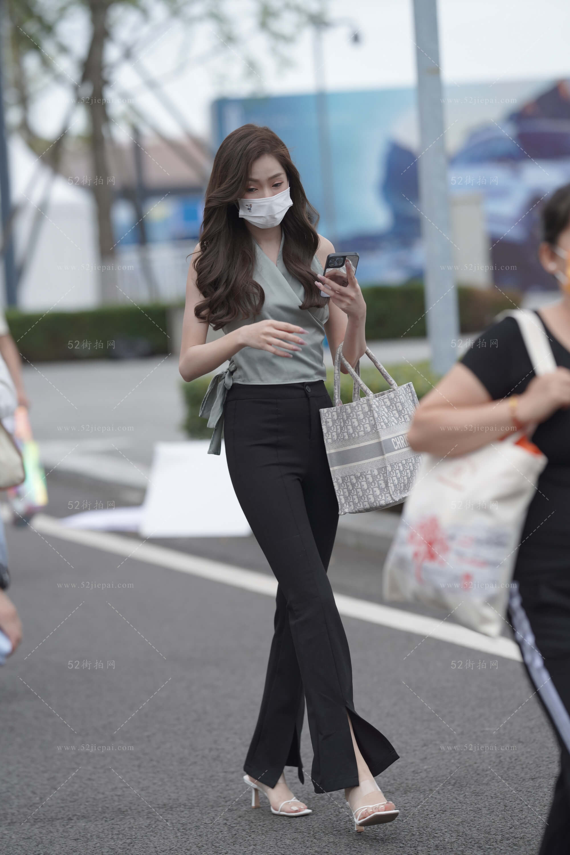 街拍高清图集，画质党必收（11）-姐姐白又白
