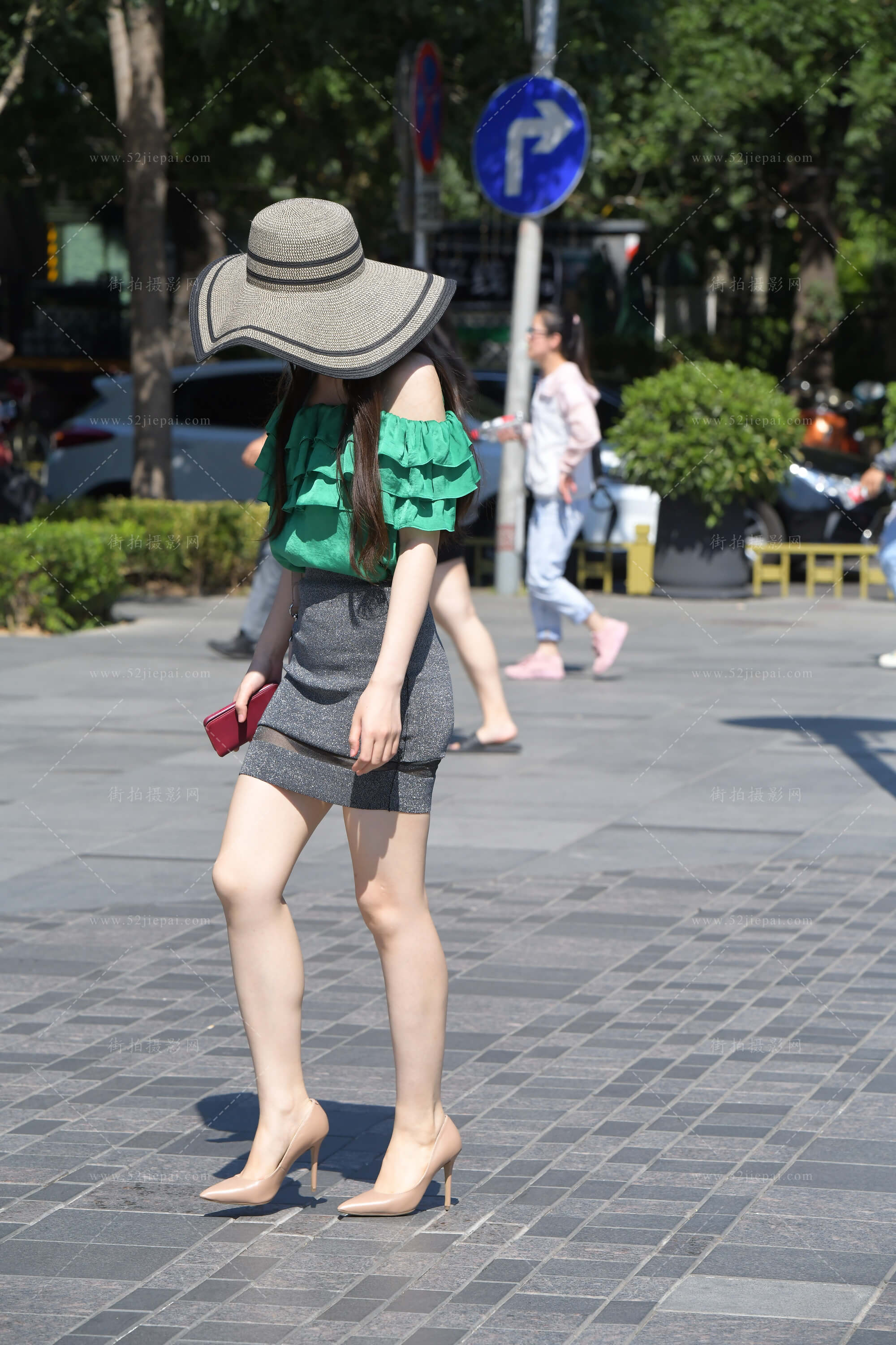 街拍美图合集，摄影参考首选（135）-姐姐白又白