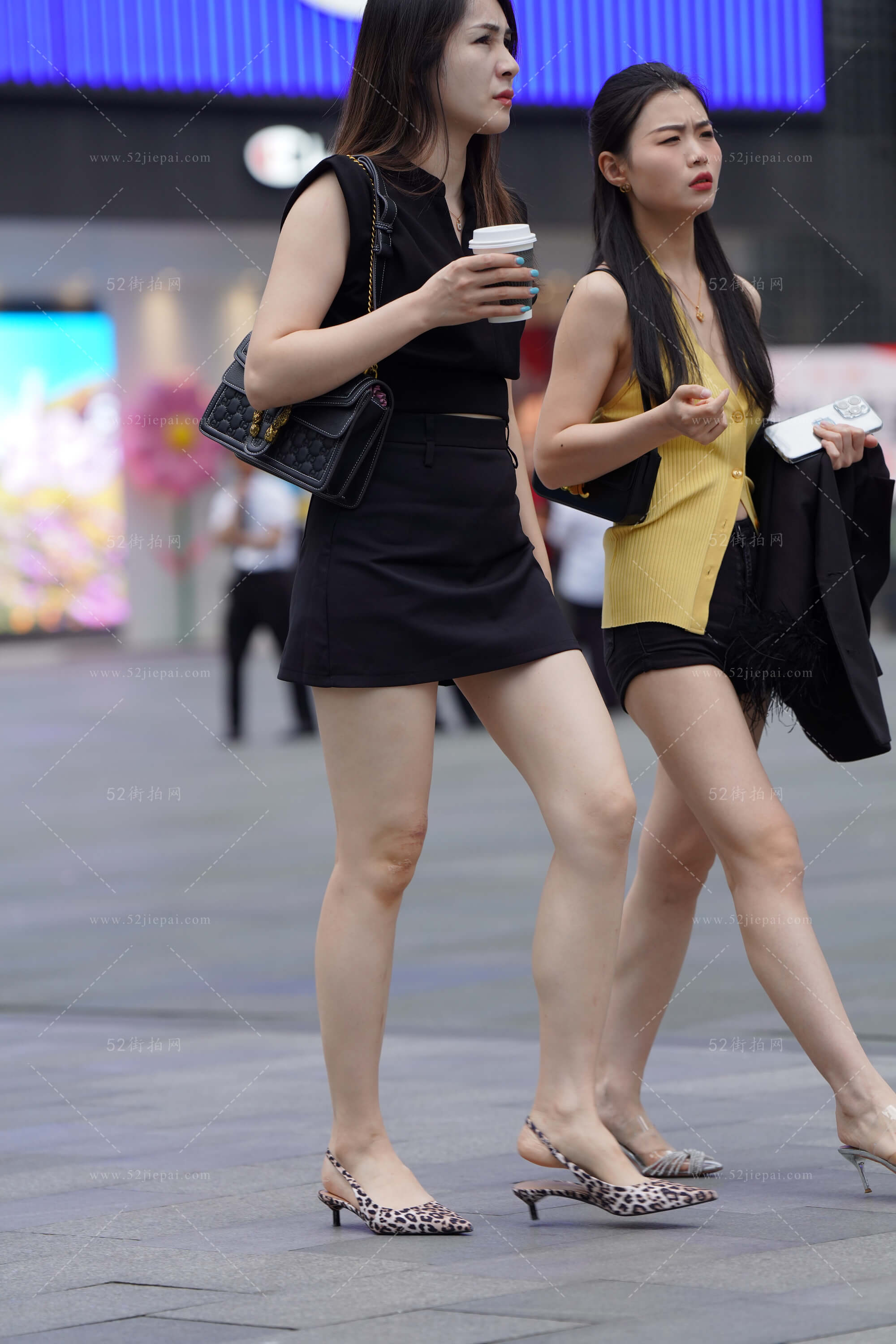 街拍高清图集，收藏级画质-姐姐白又白