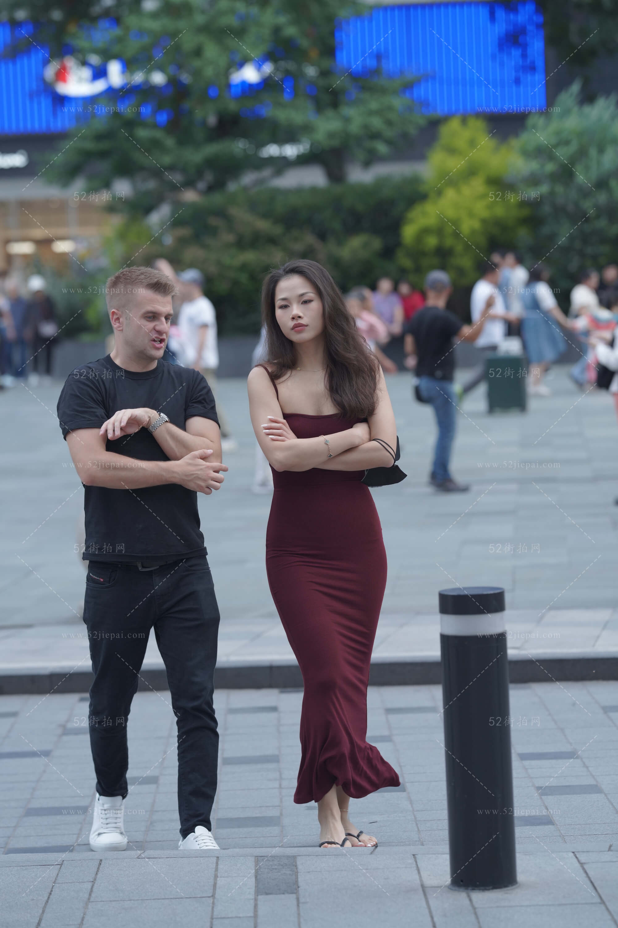 街拍高清图集,画质党必收(13)-姐姐白又白