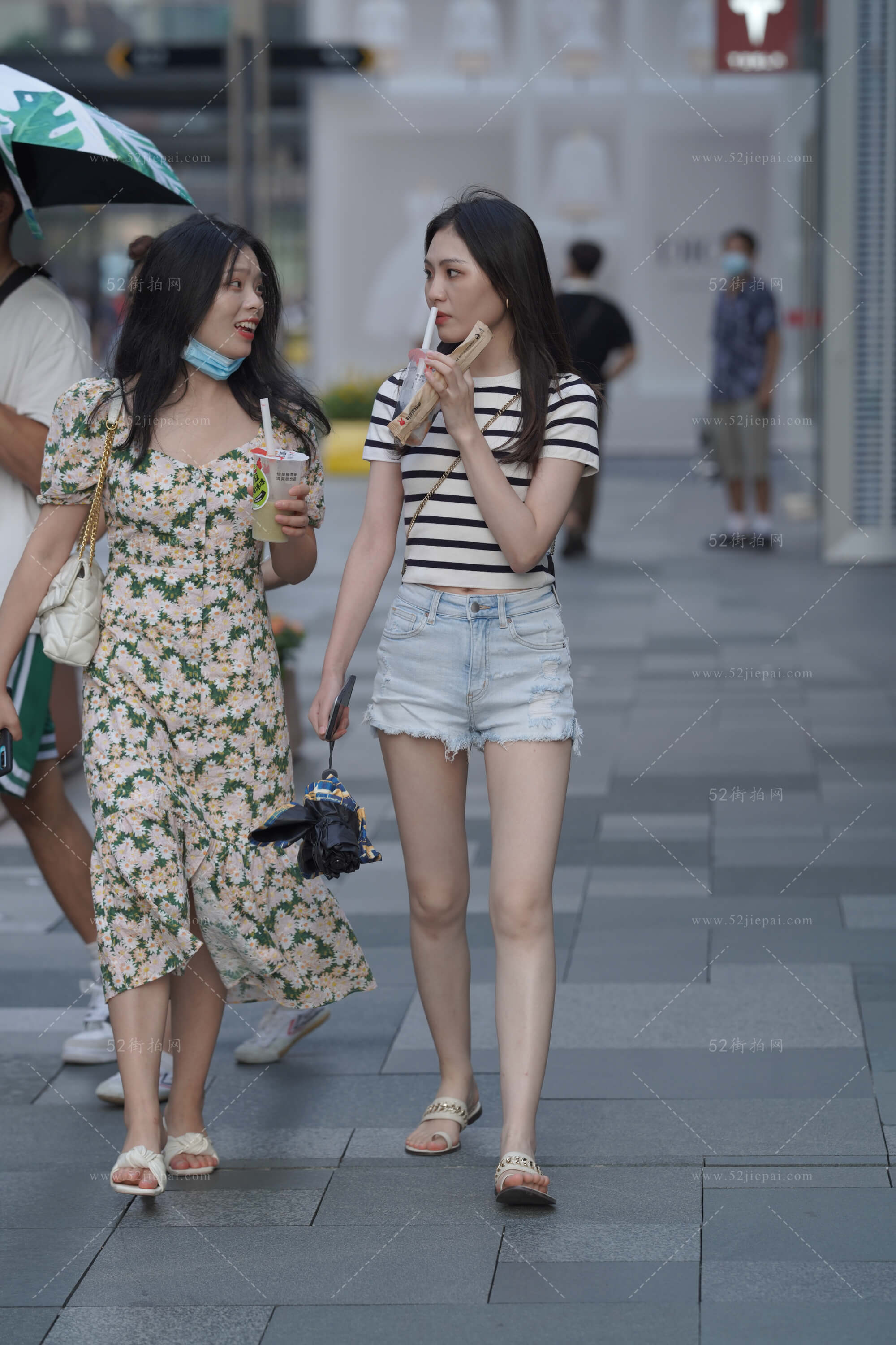 街拍高清图集，细节拉满（23）-姐姐白又白