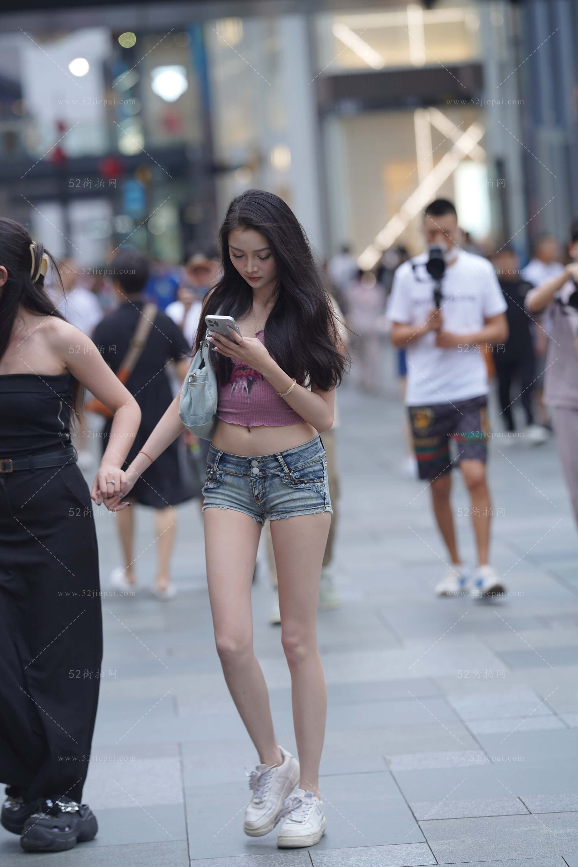 高清街拍写真集，画质细腻（17）-姐姐白又白