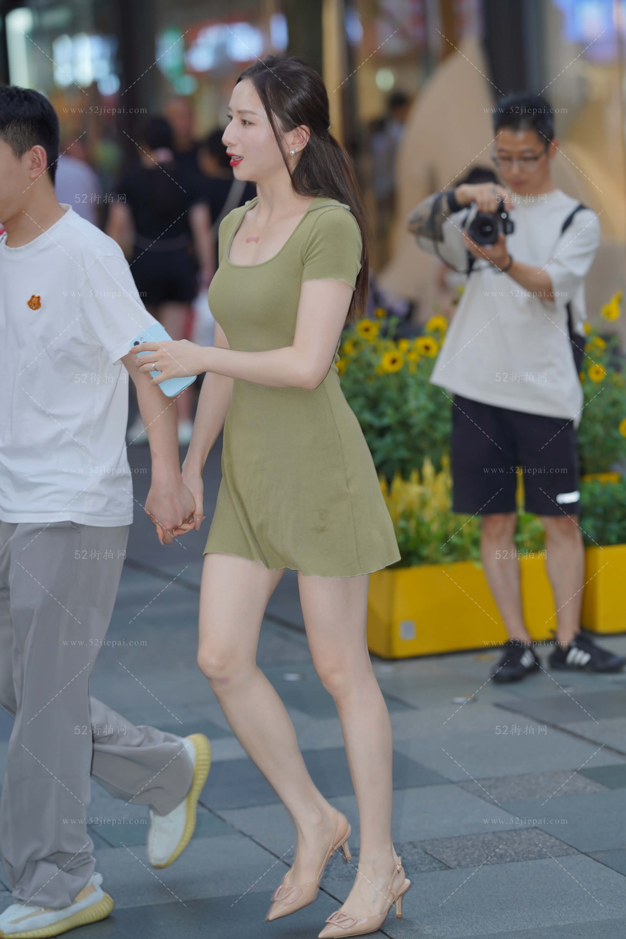 高清街拍写真集，画质细腻（18）-姐姐白又白