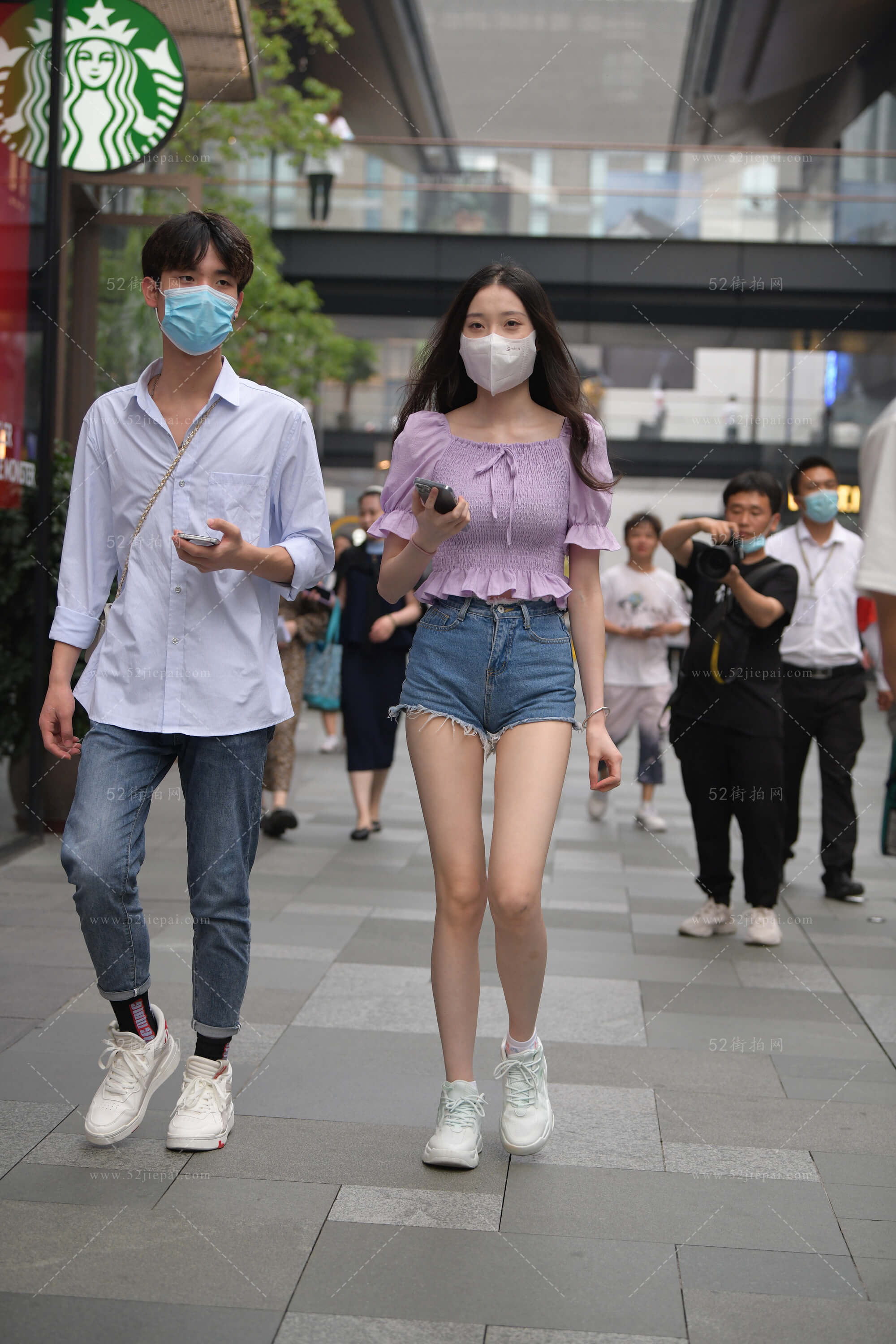 热裤美图合集，高清付费图集（4）-姐姐白又白