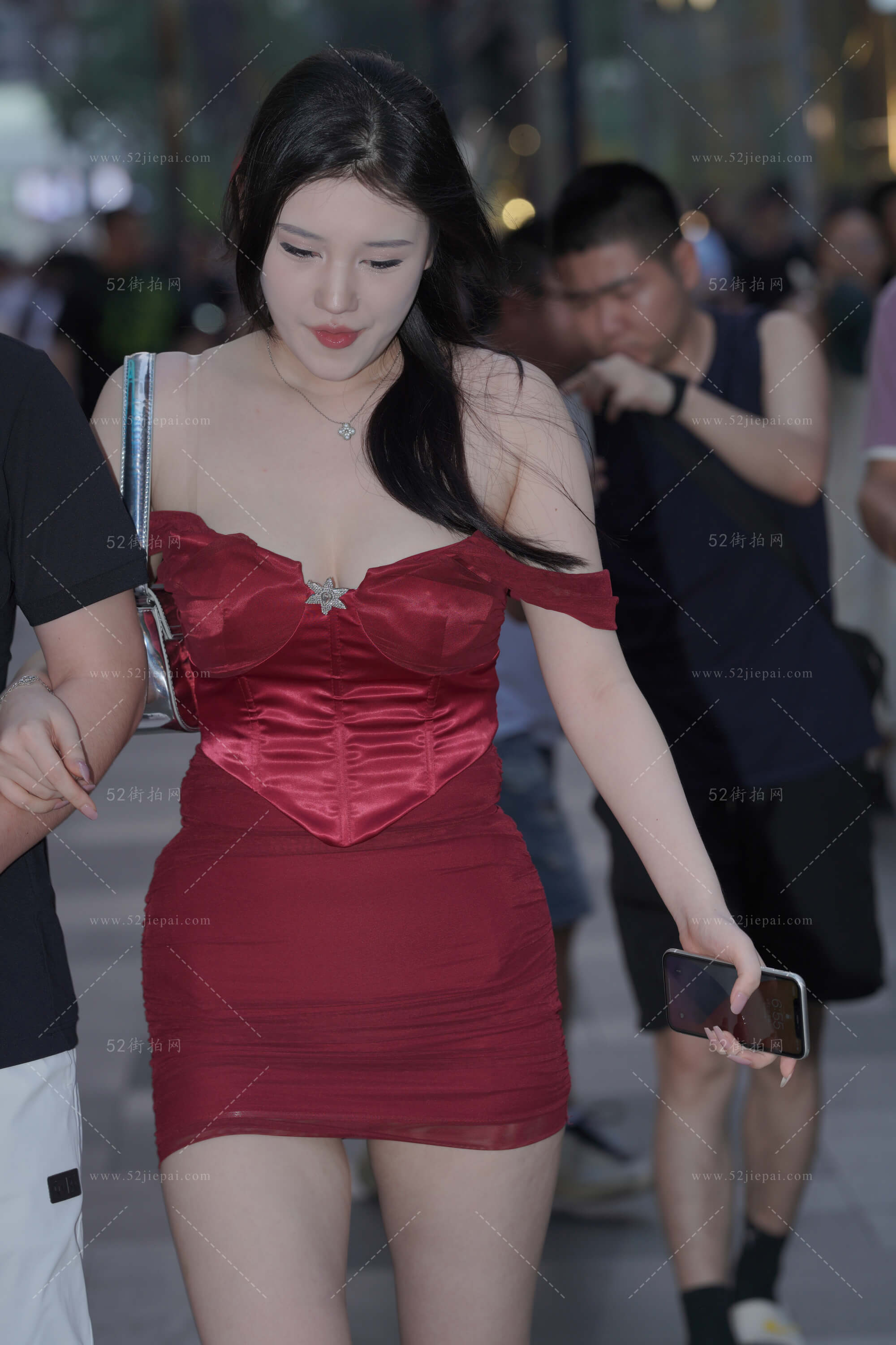 红裙高清图集，细节拉满-姐姐白又白