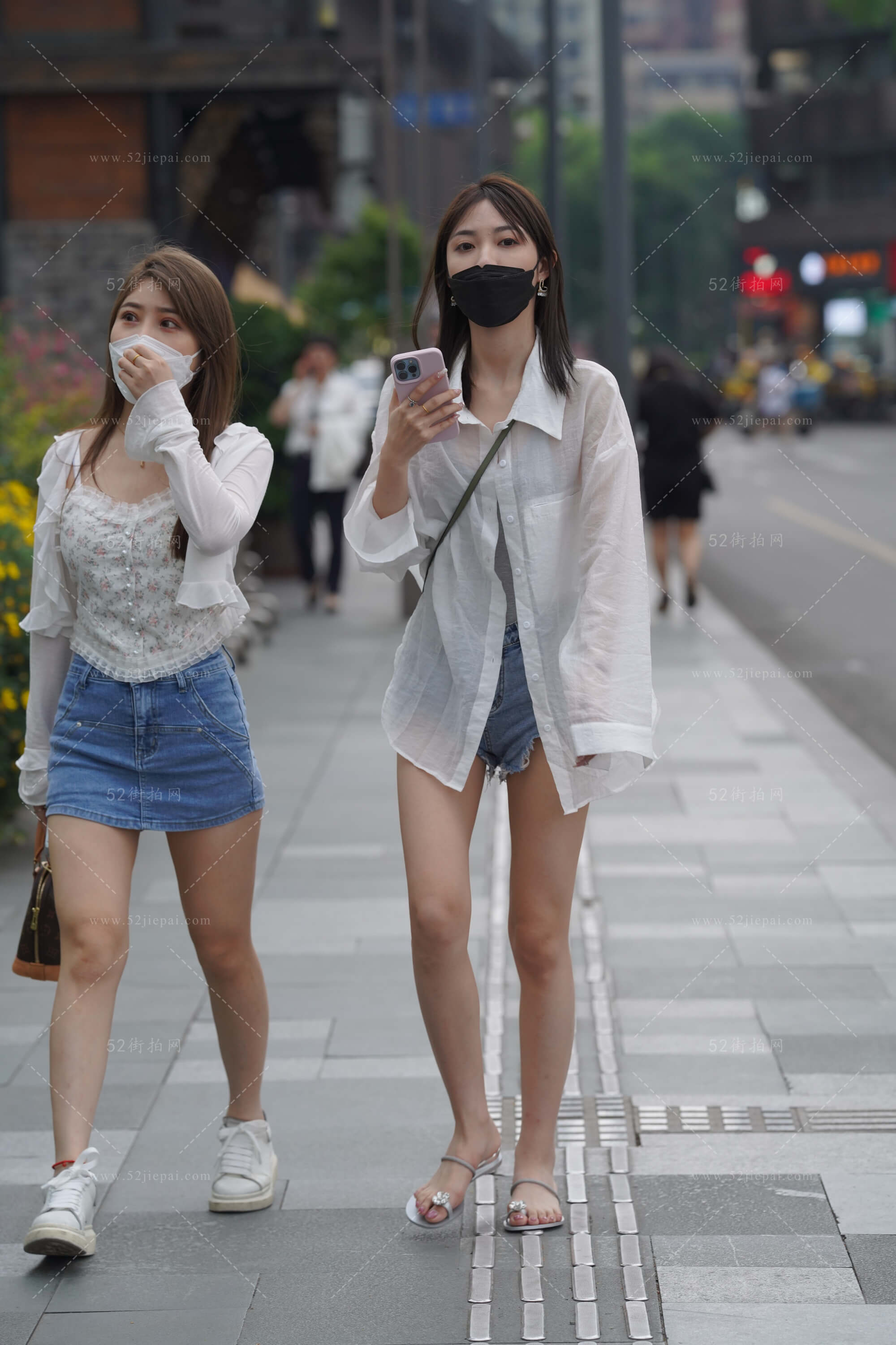 街拍美图合集,摄影参考首选(18)-姐姐白又白