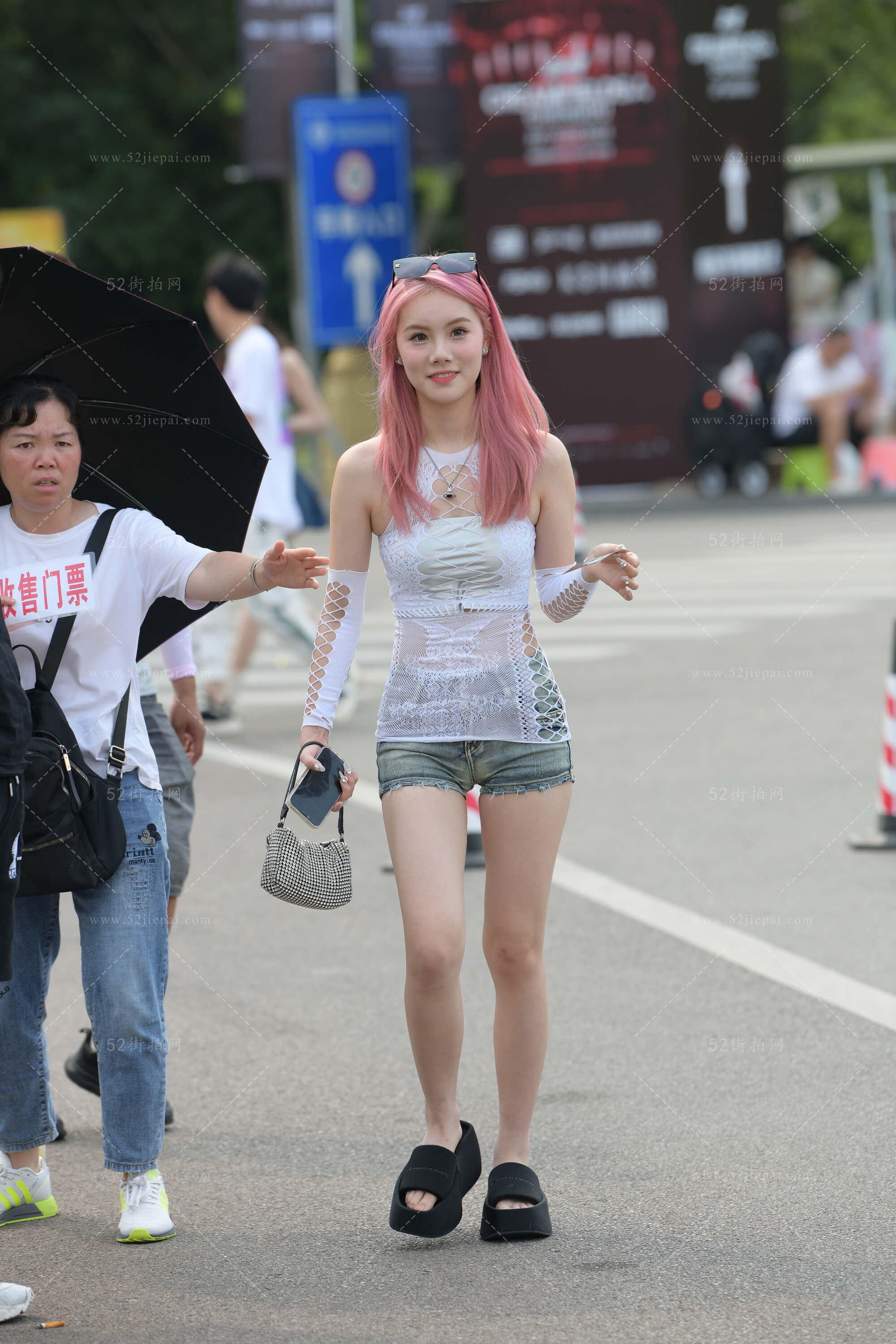 热裤美图合集，高清付费图集（5）-姐姐白又白
