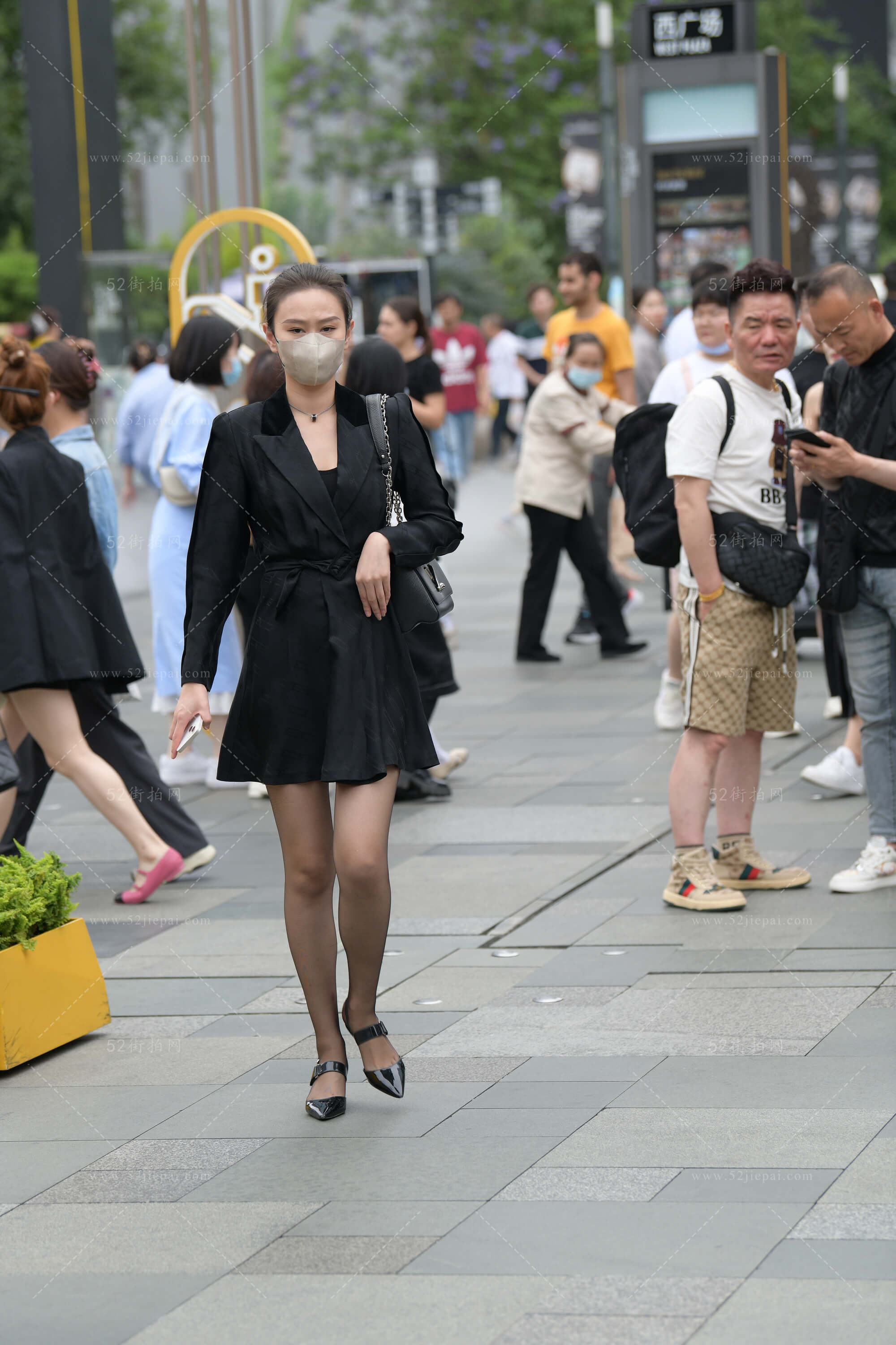 街拍高清图集，画质党必收（27）-姐姐白又白