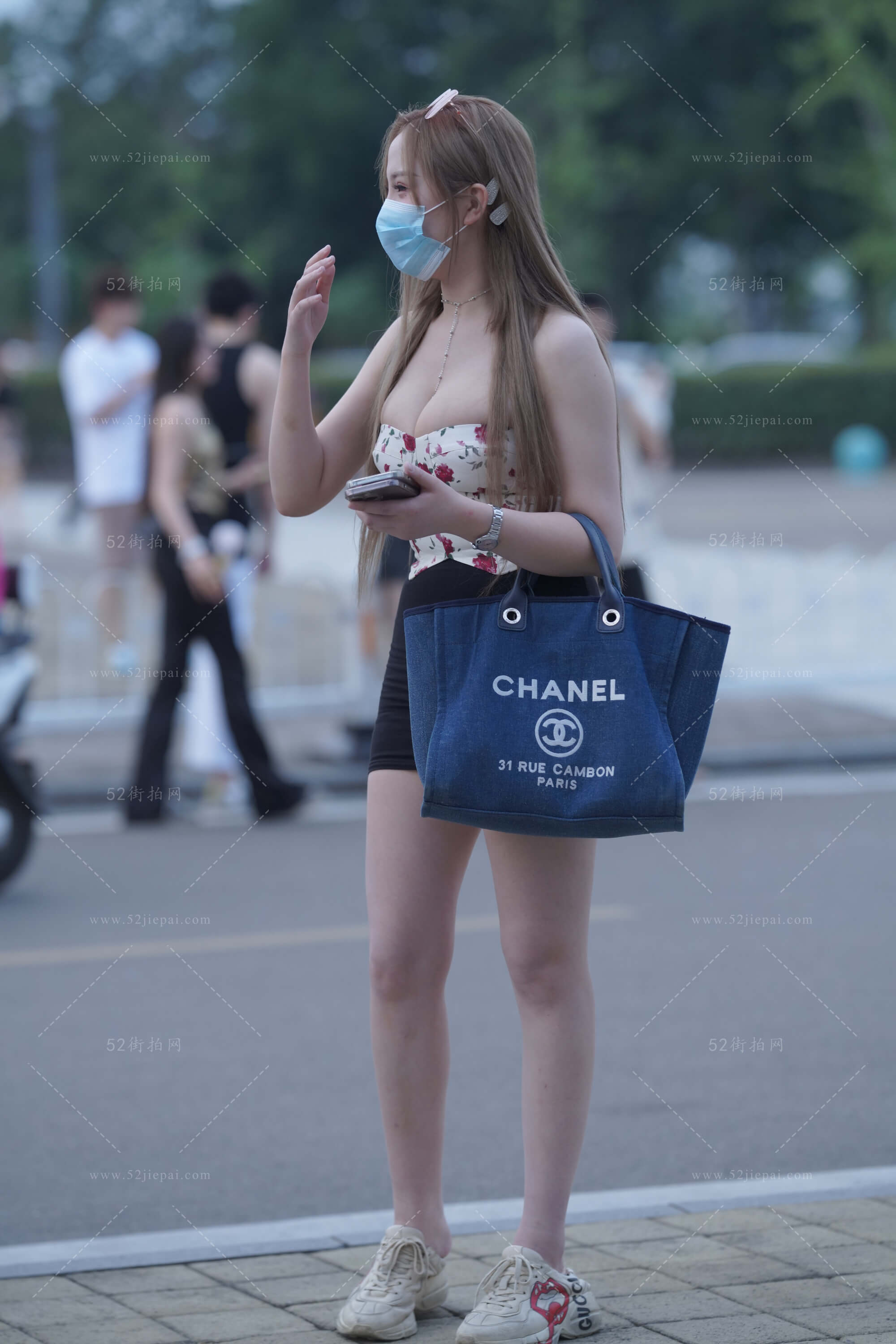 高清街拍写真集，画质细腻（23）-姐姐白又白
