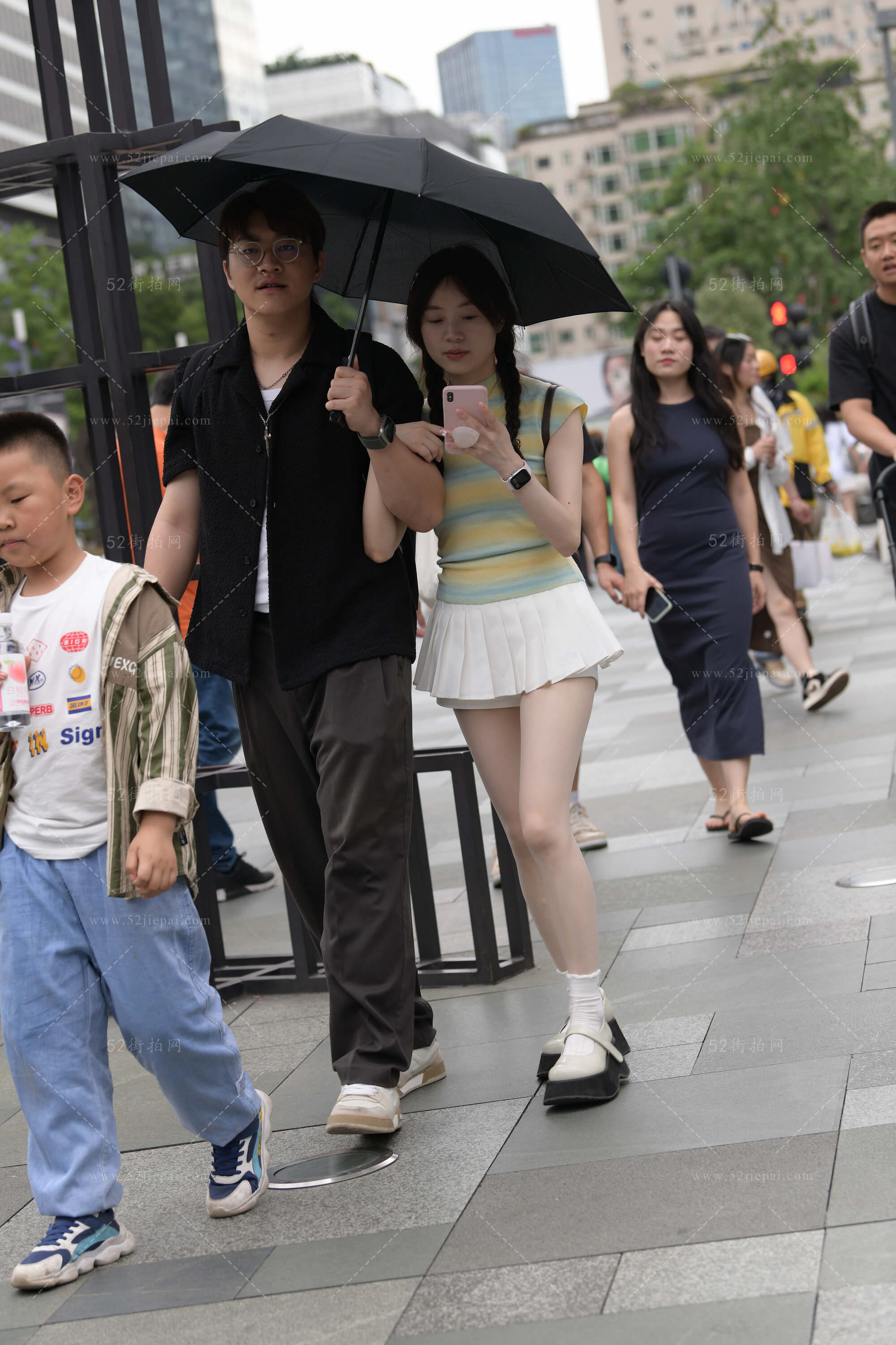街拍美图合集，高清付费图集-姐姐白又白