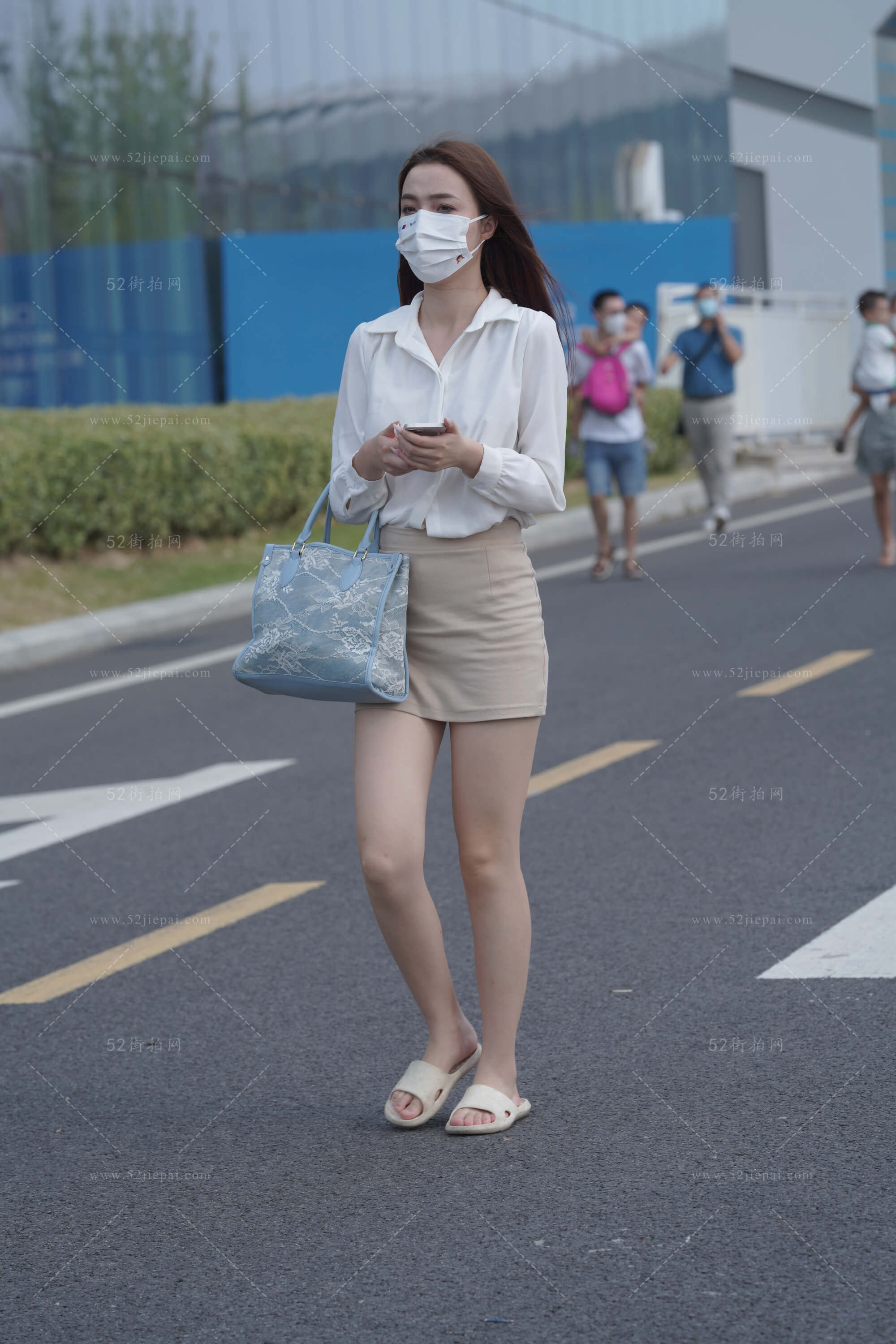 街拍高清图集，细节拉满（39）-姐姐白又白
