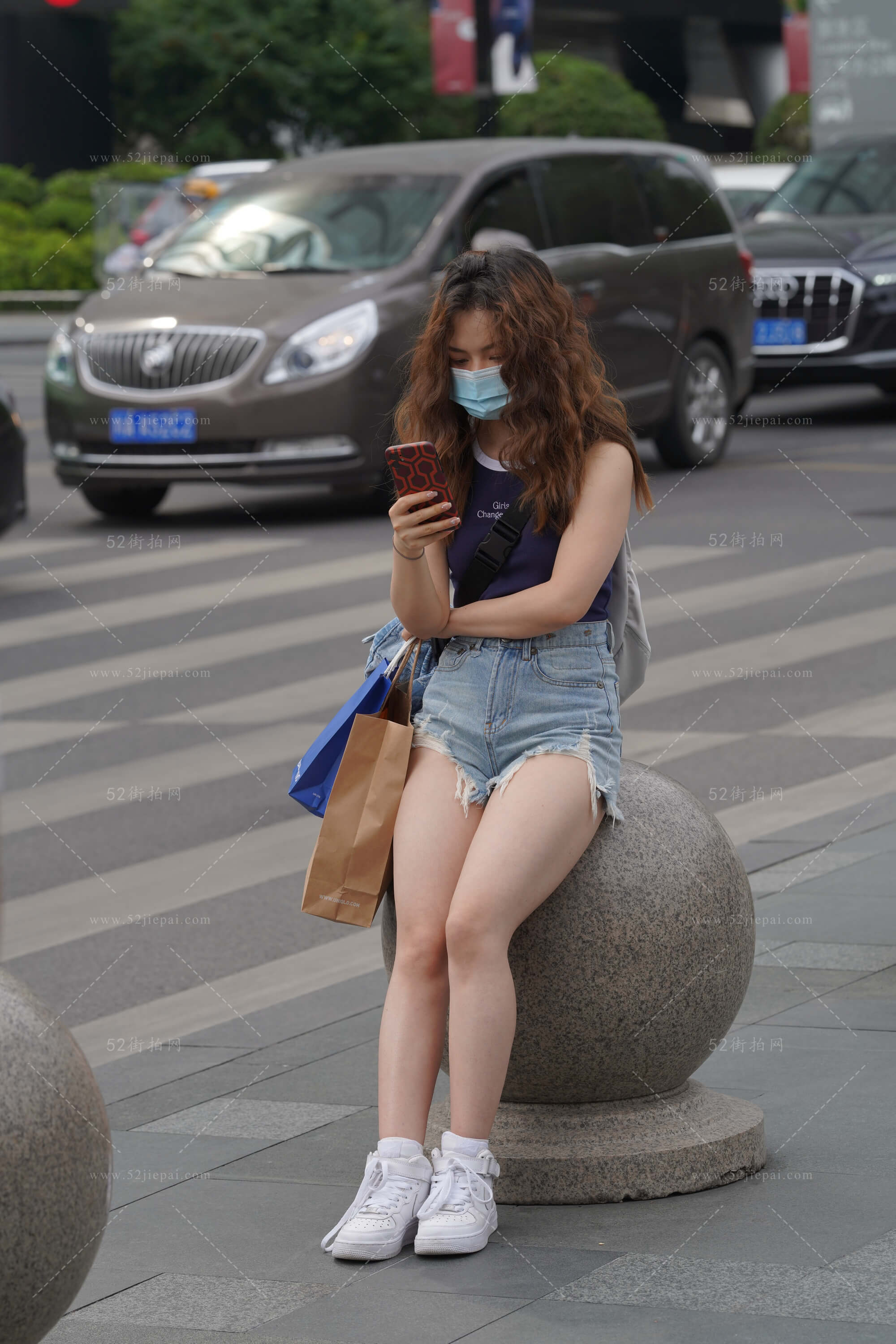 人气热裤写真，超清无水印（5）-姐姐白又白