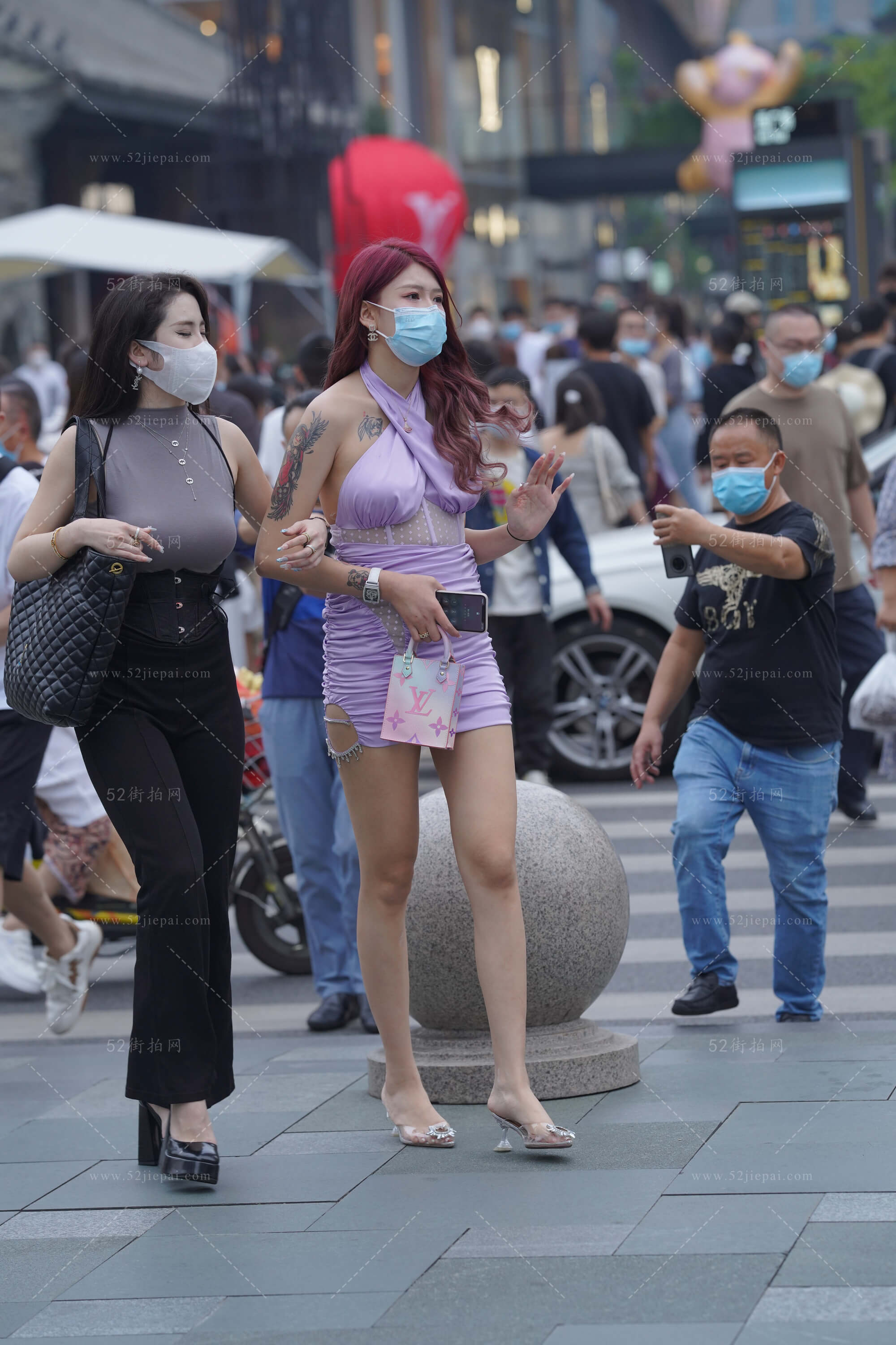 街拍高清图集,细节拉满(42)-姐姐白又白