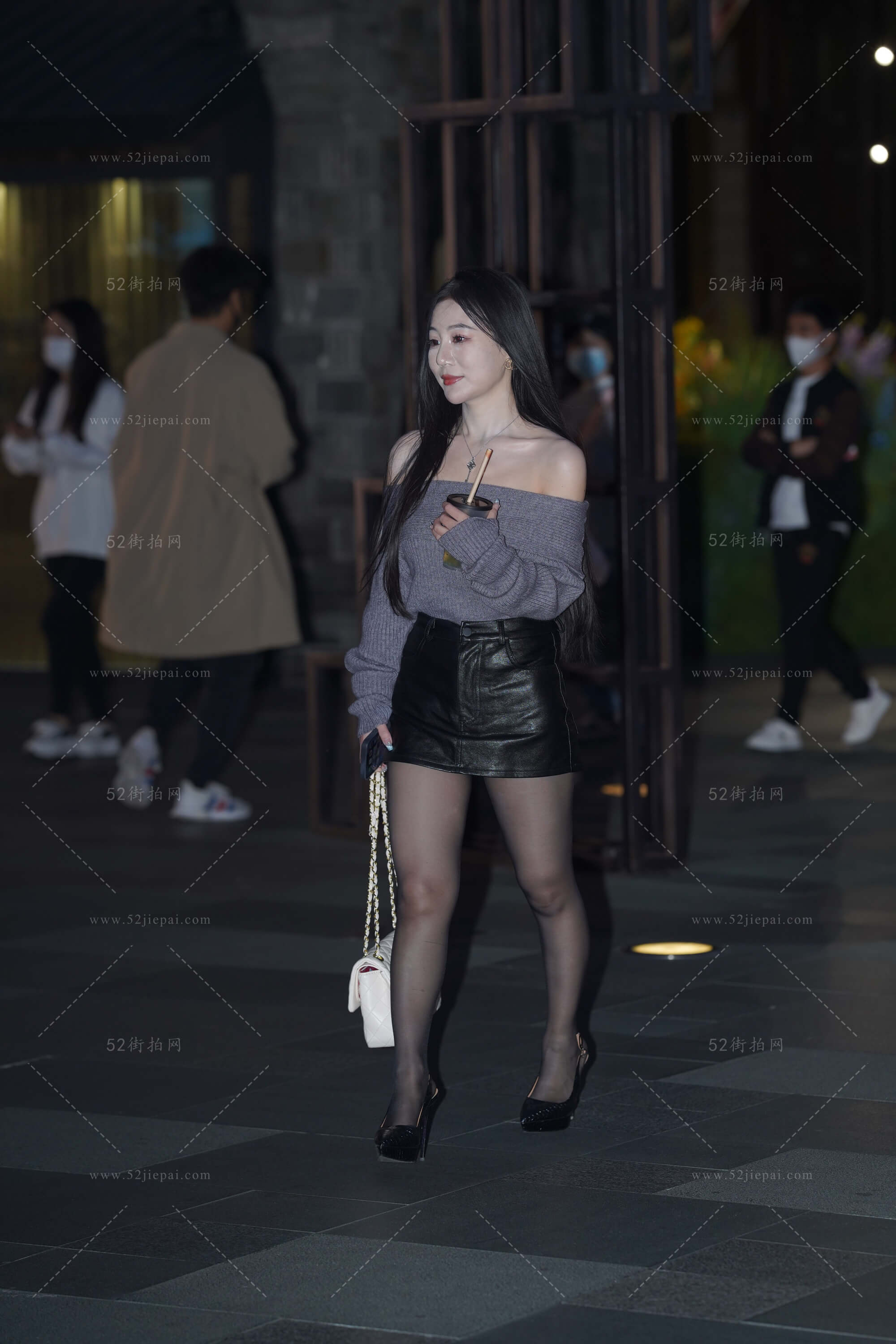 高清黑丝写真集，一次看够（6）-姐姐白又白
