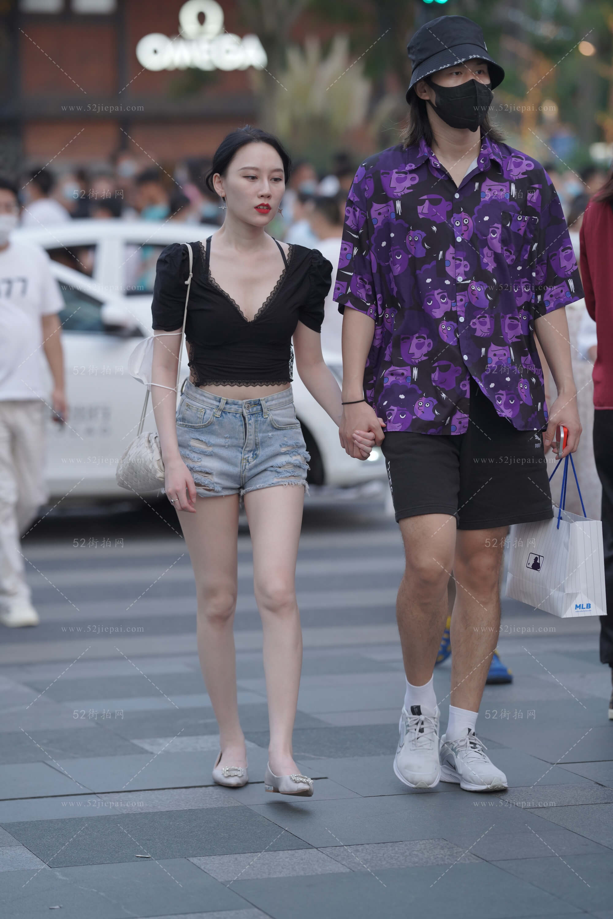 热裤美图合集，壁纸级画质（5）-姐姐白又白