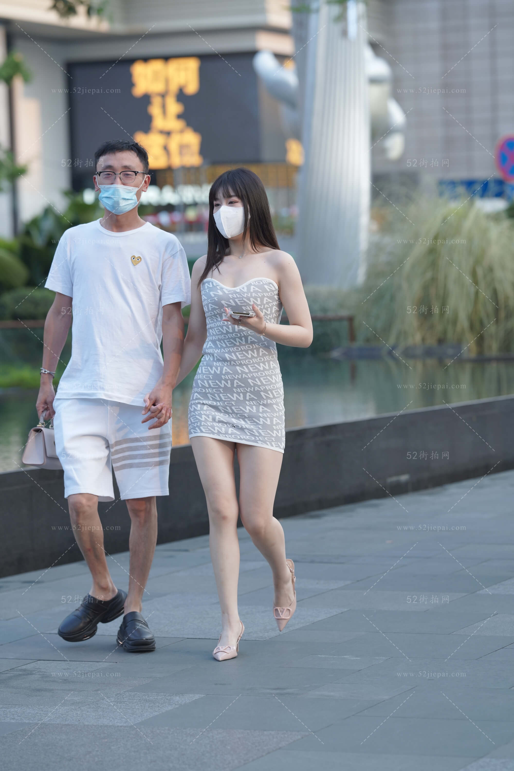 街拍高清图集，画质党必收（35）-姐姐白又白