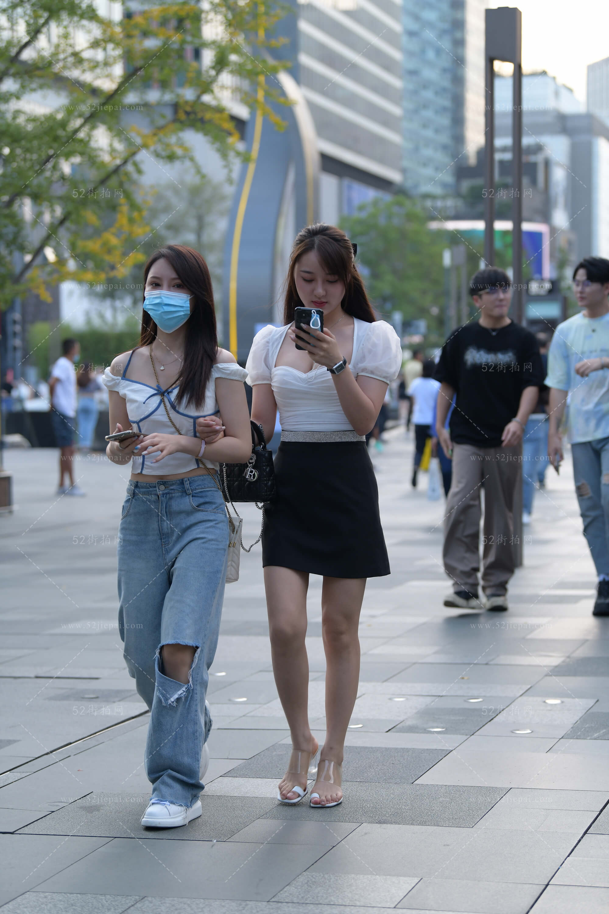 高清街拍写真集，限时上架（44）-姐姐白又白