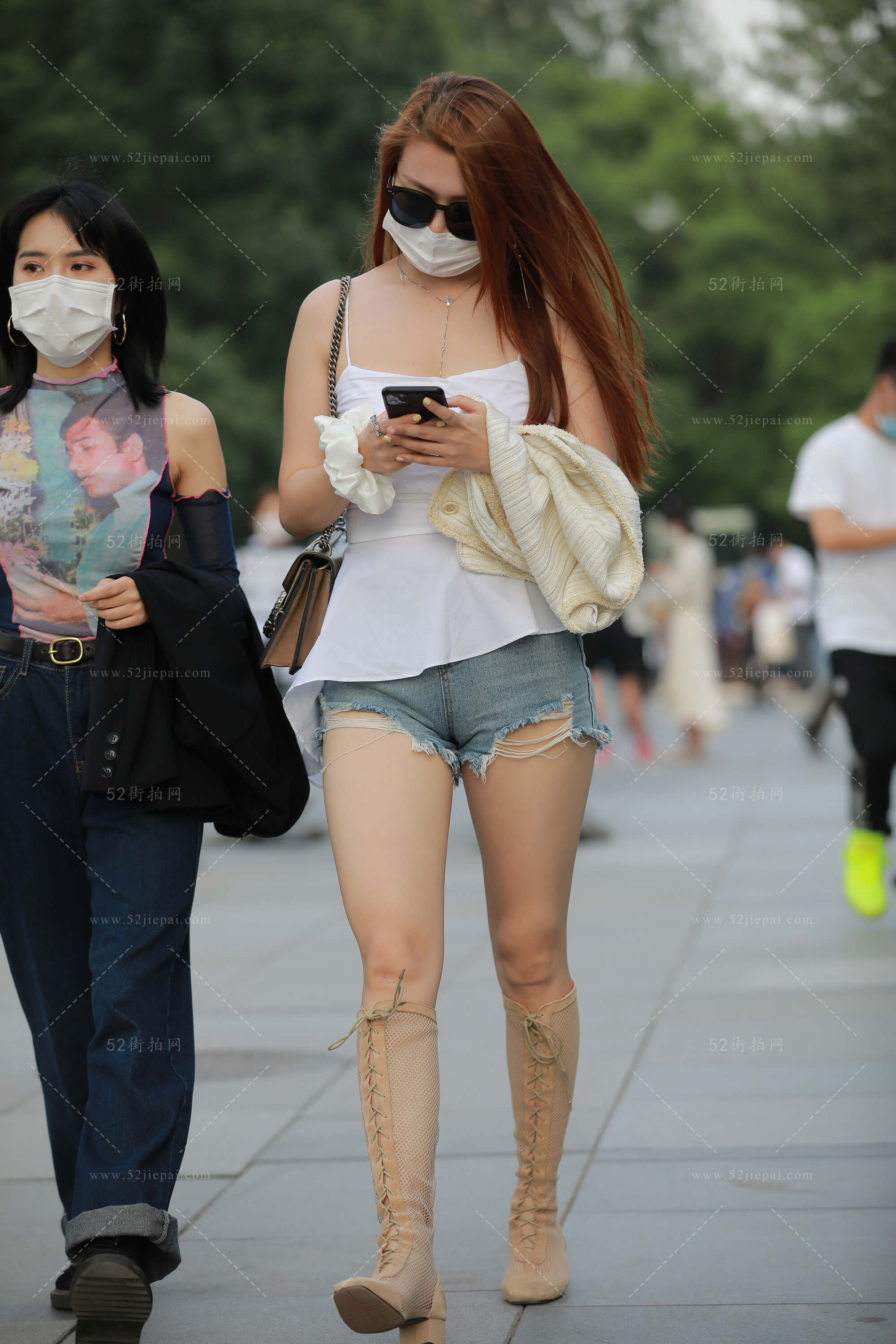 街拍高清图集，收藏级画质（53）-姐姐白又白