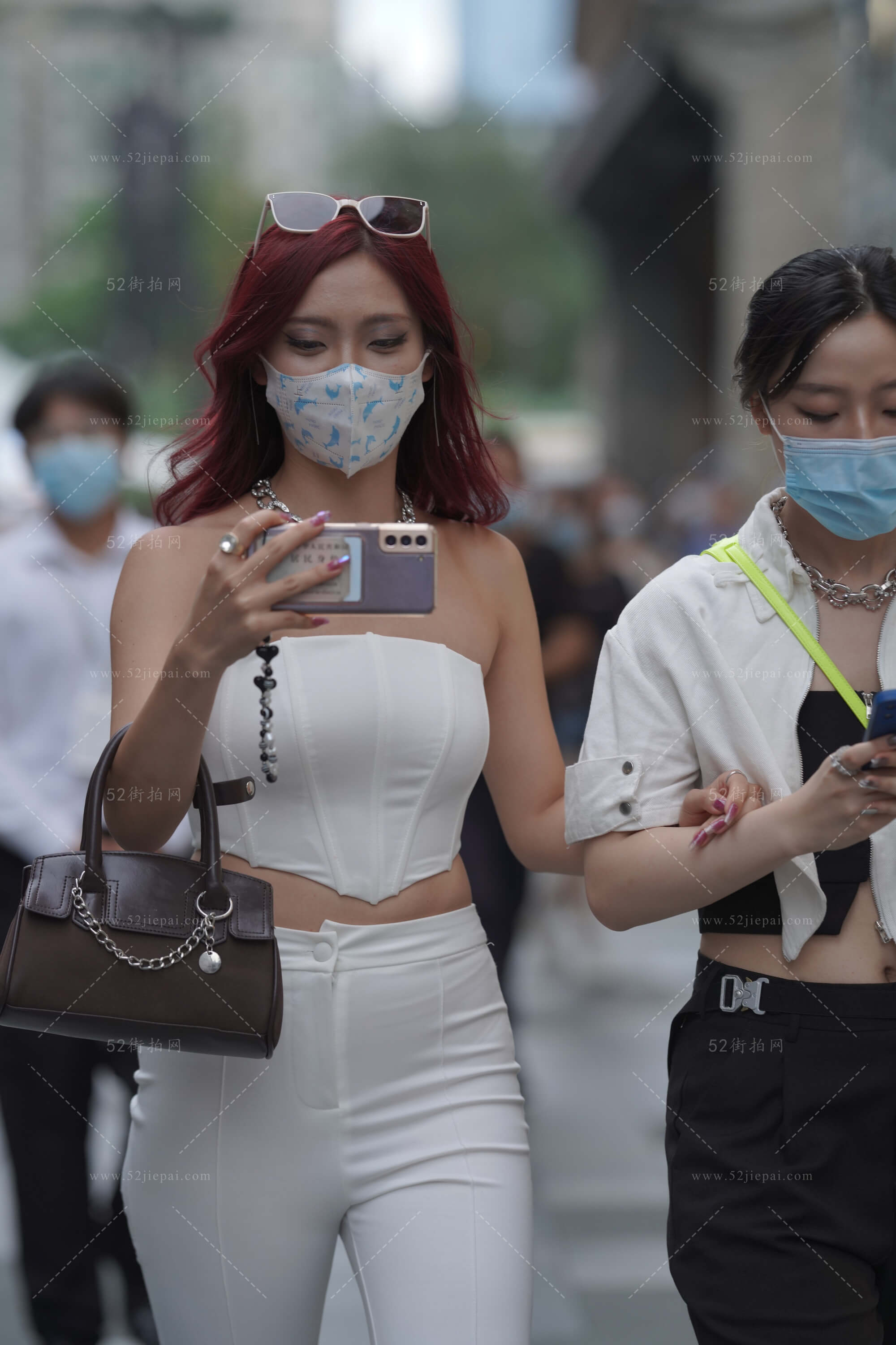 街拍高清图集，画质党必收（50）-姐姐白又白