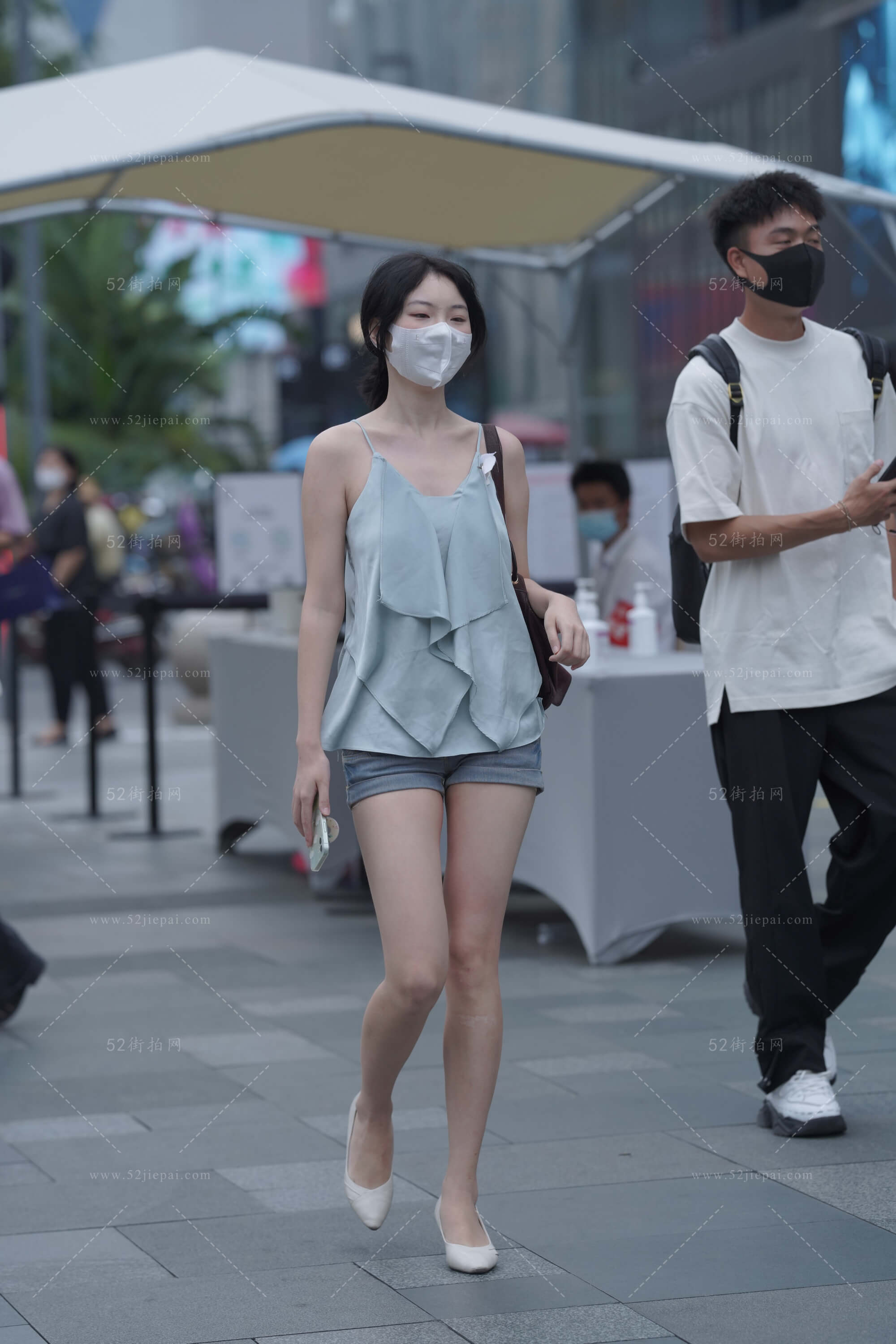 高清街拍写真集，画质细腻（44）-姐姐白又白