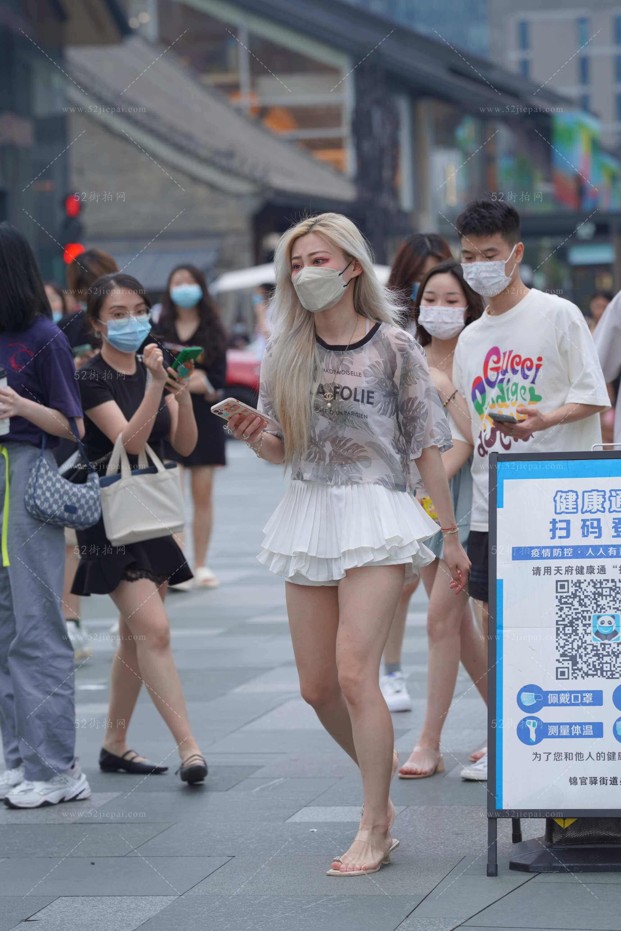 街拍美图合集，摄影参考首选（44）-姐姐白又白