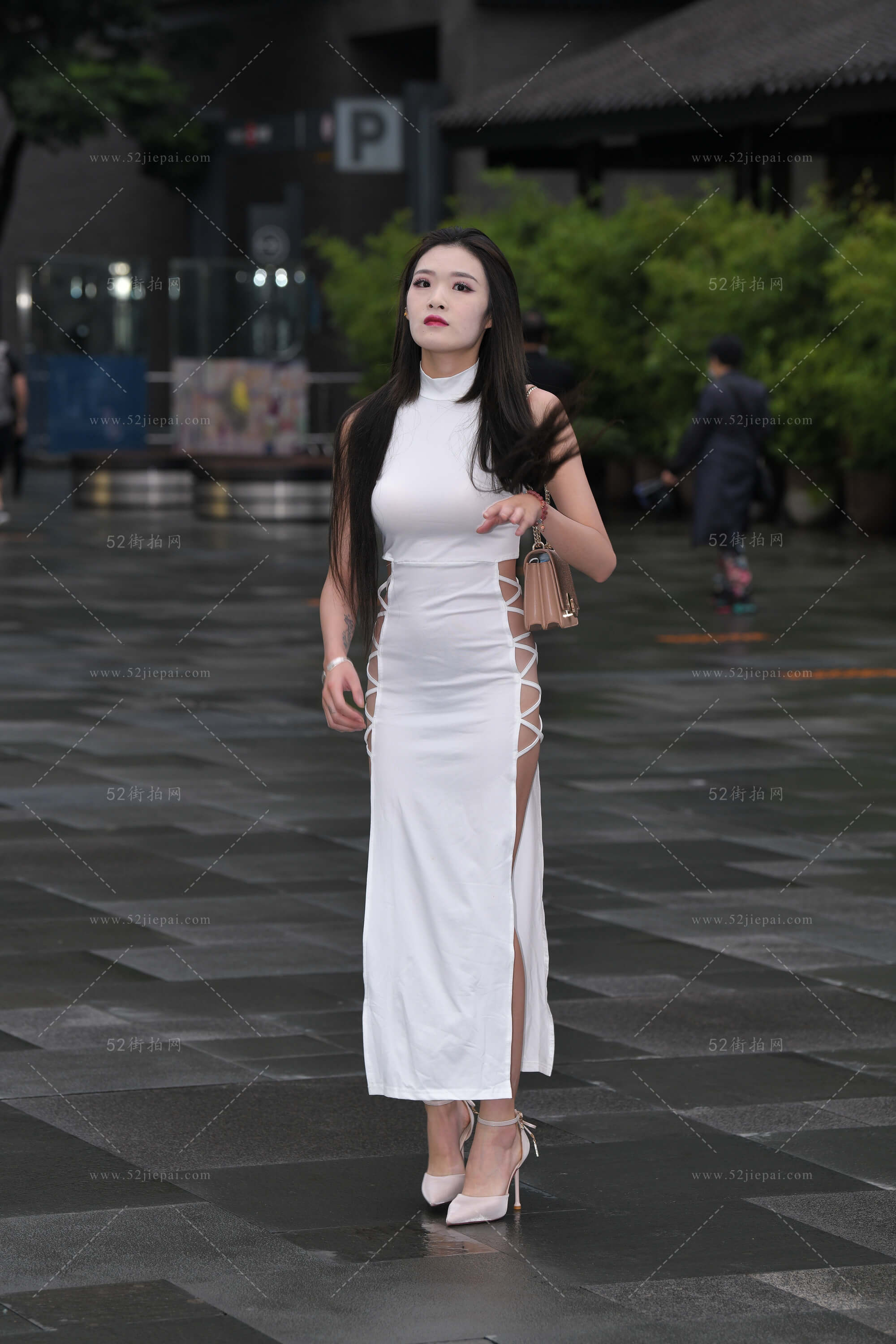 长裙美图合集，壁纸级画质（2）-姐姐白又白