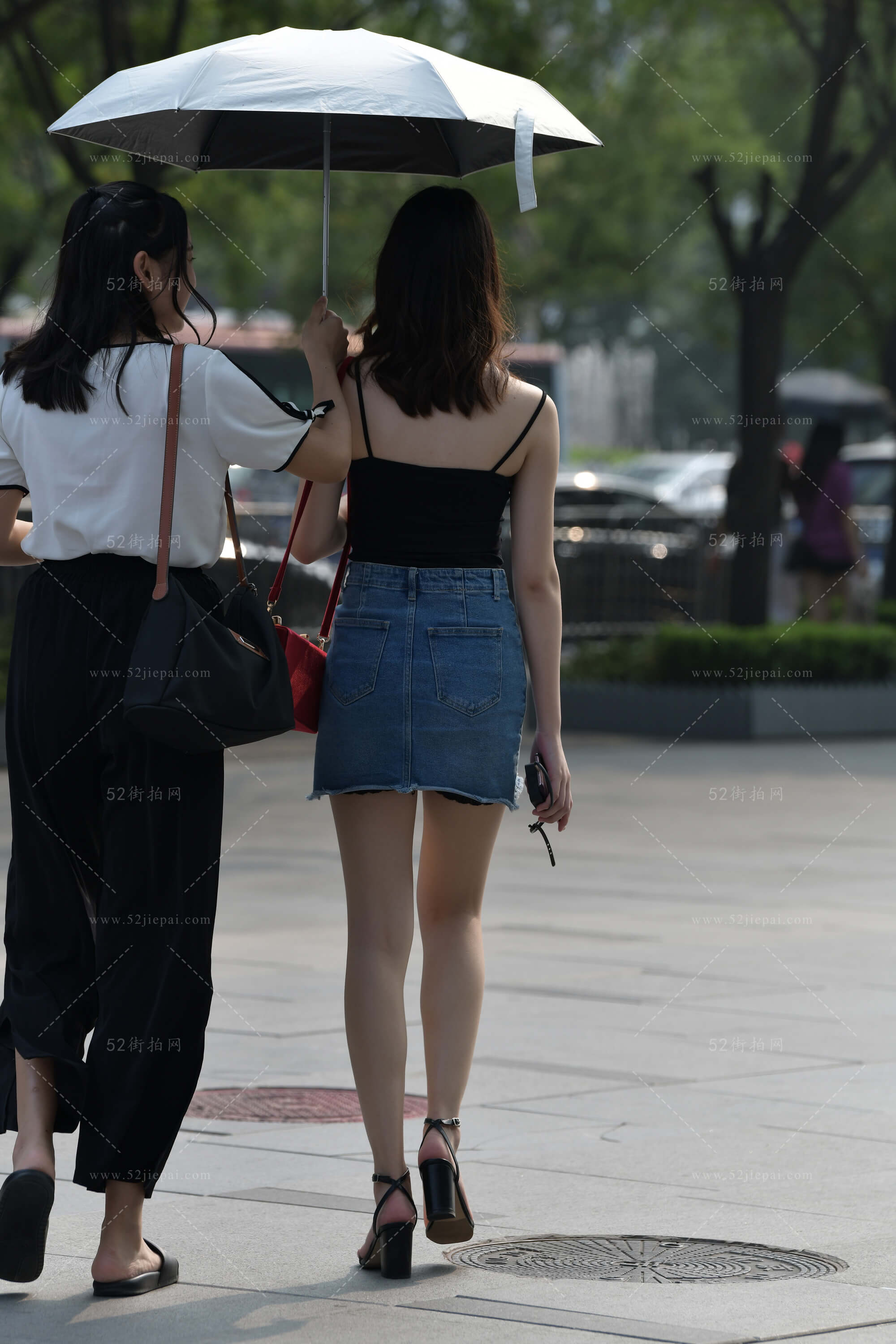 街拍美图合集,高清付费图集(46)-姐姐白又白