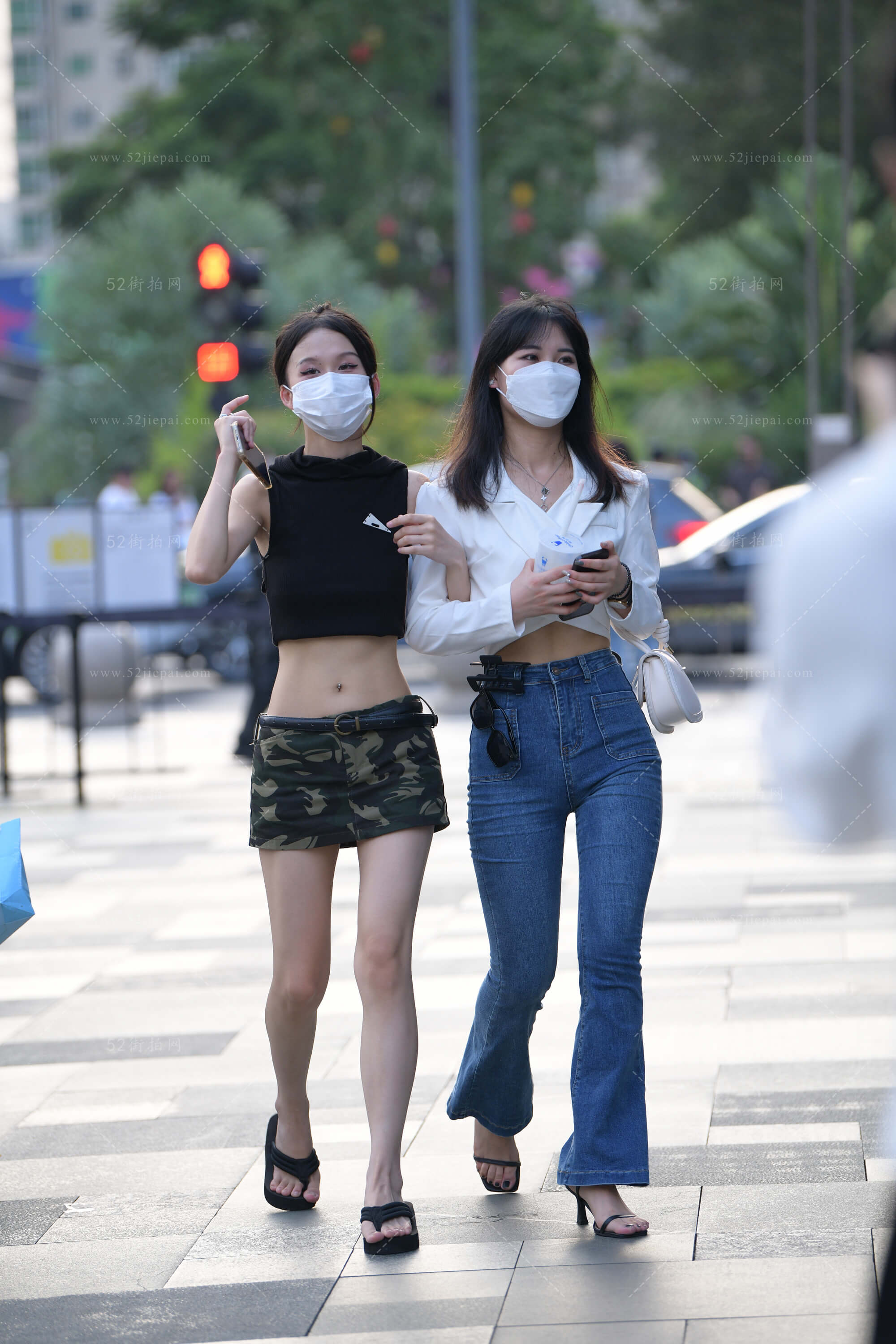 人气牛仔裤写真，超清无水印（4）-姐姐白又白