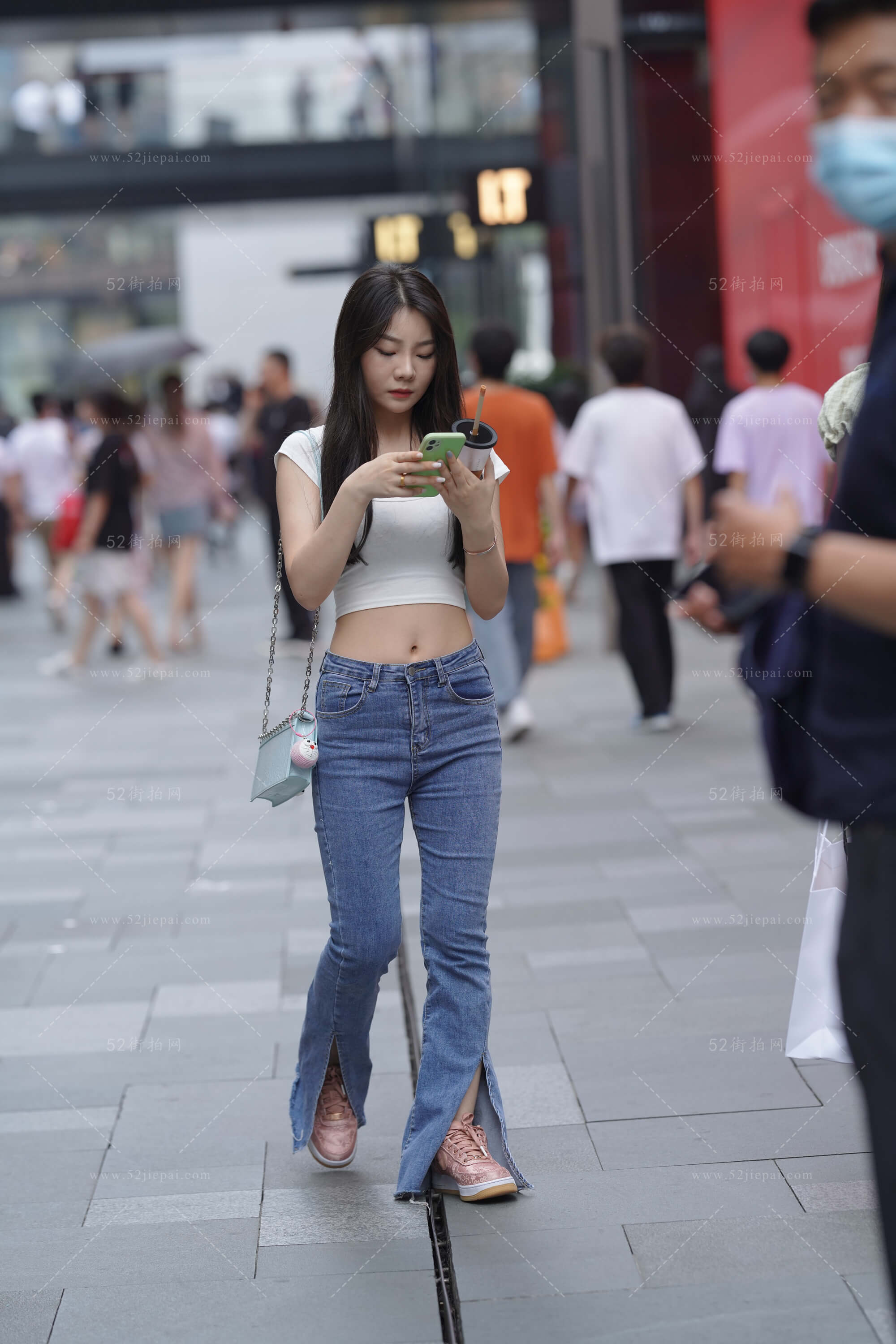 街拍高清图集，画质党必收（149）-姐姐白又白