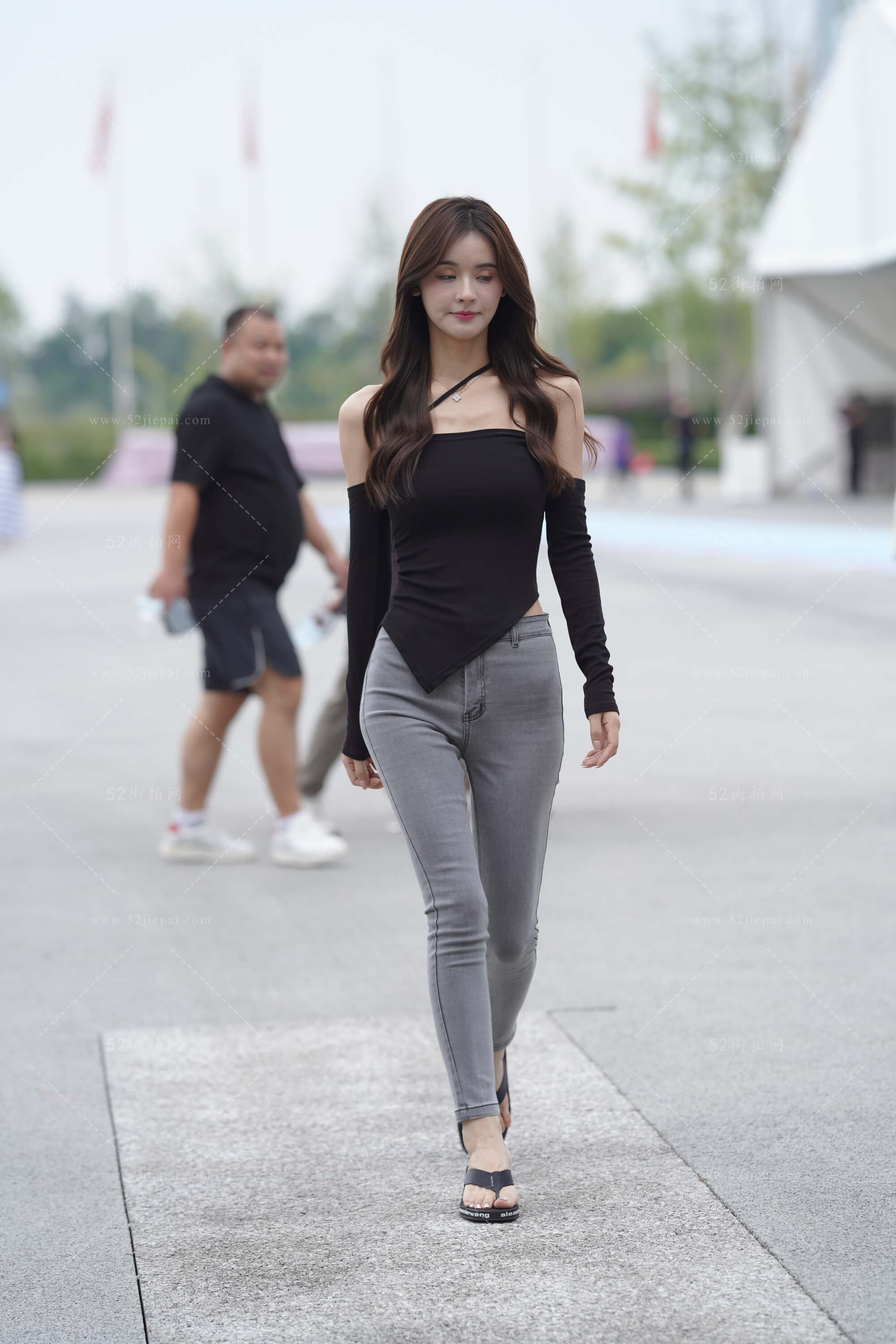 牛仔裤美图合集,壁纸级画质(3)-姐姐白又白