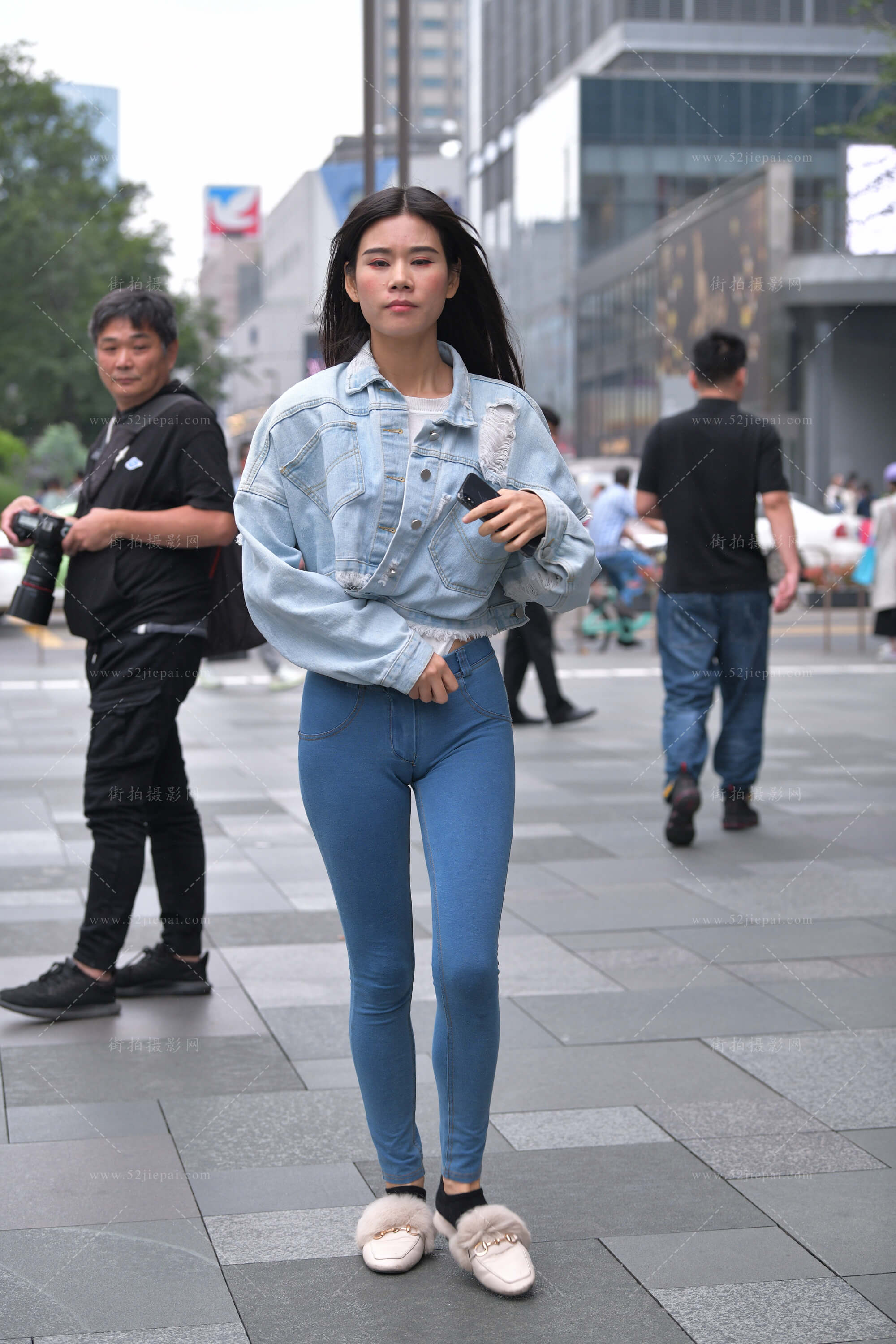 牛仔裤高清图集，画质党必收（5）-姐姐白又白