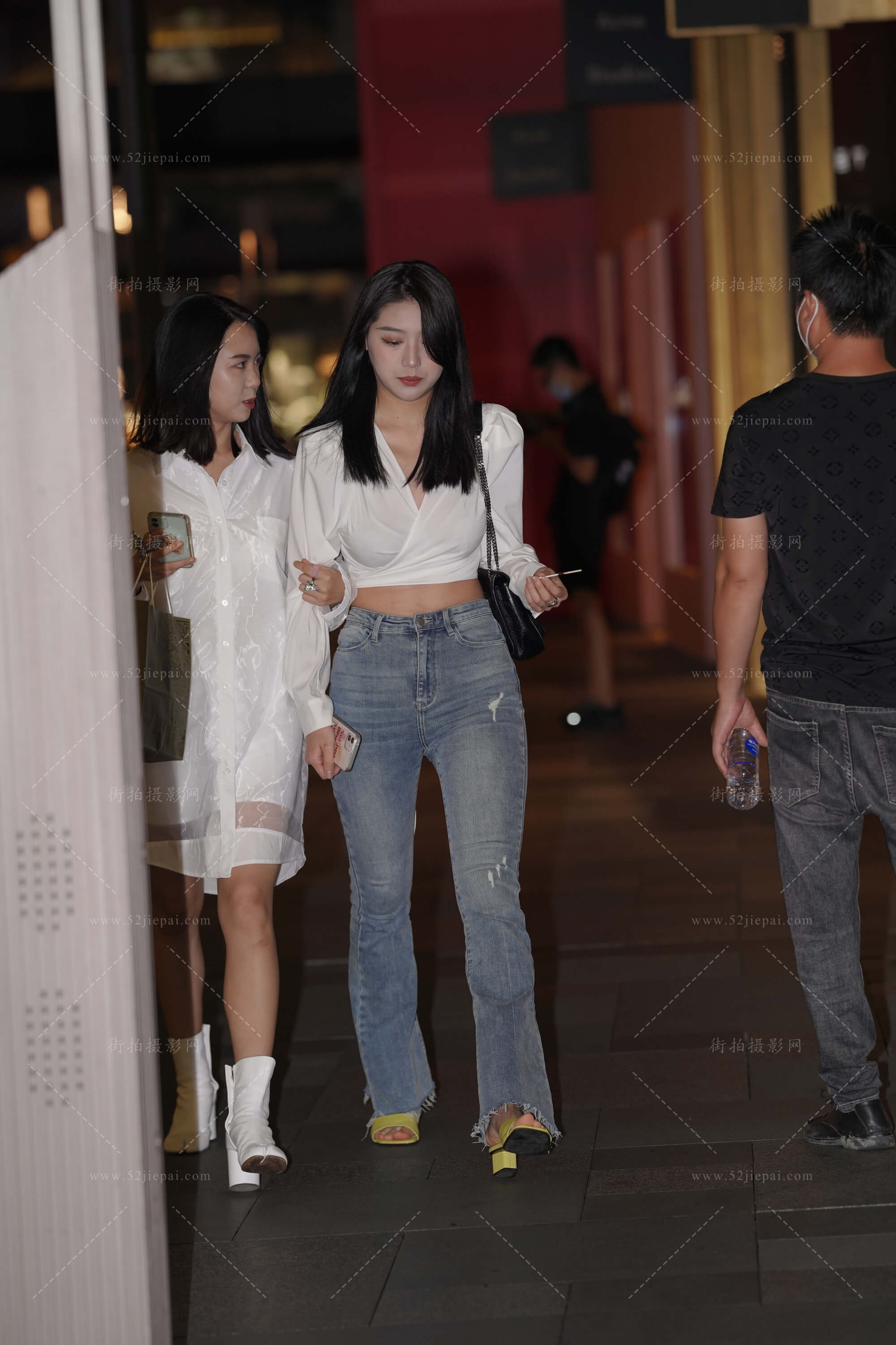 牛仔裤美图合集，高清付费图集（7）-姐姐白又白