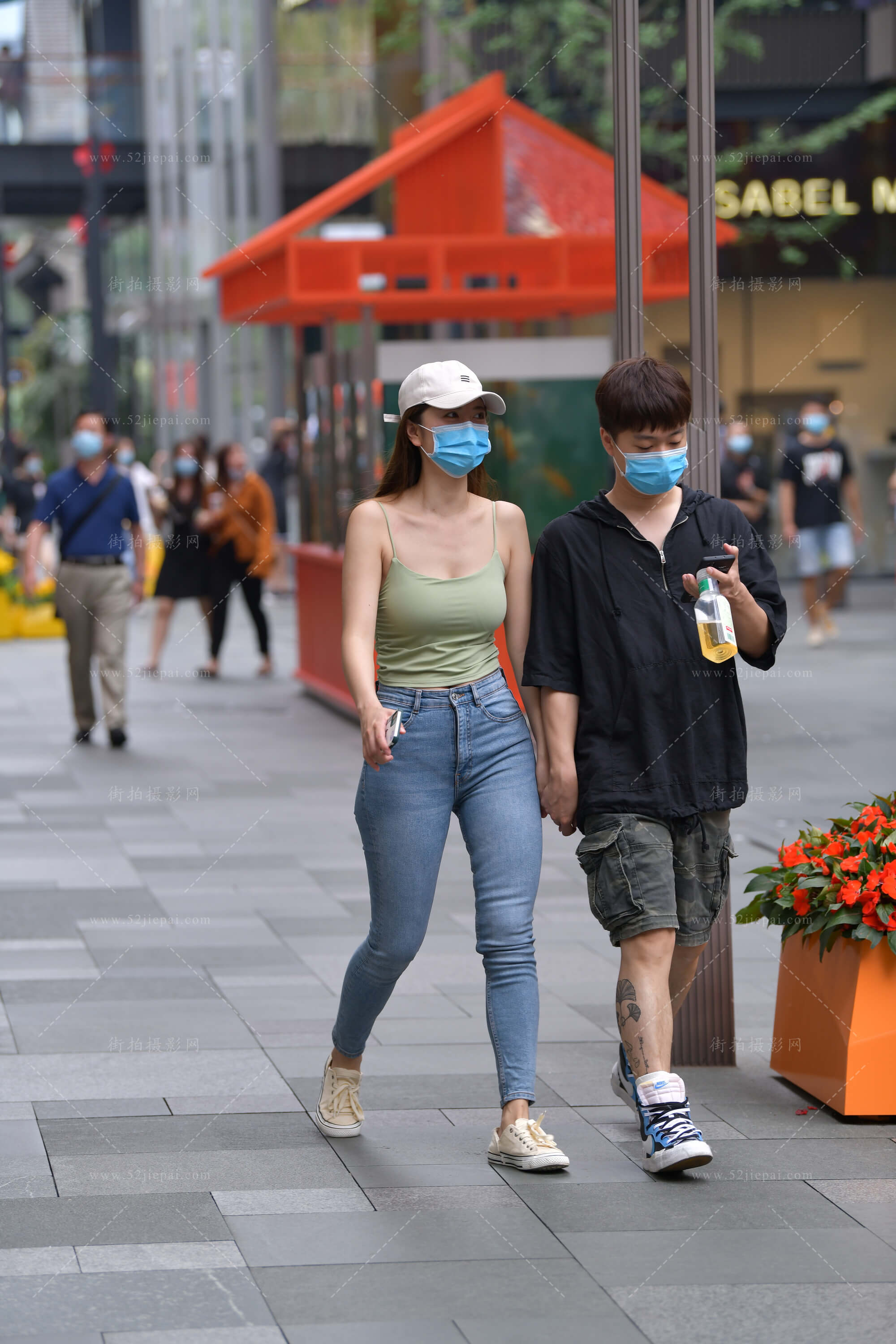 人气街拍写真，超清无水印（143）-姐姐白又白