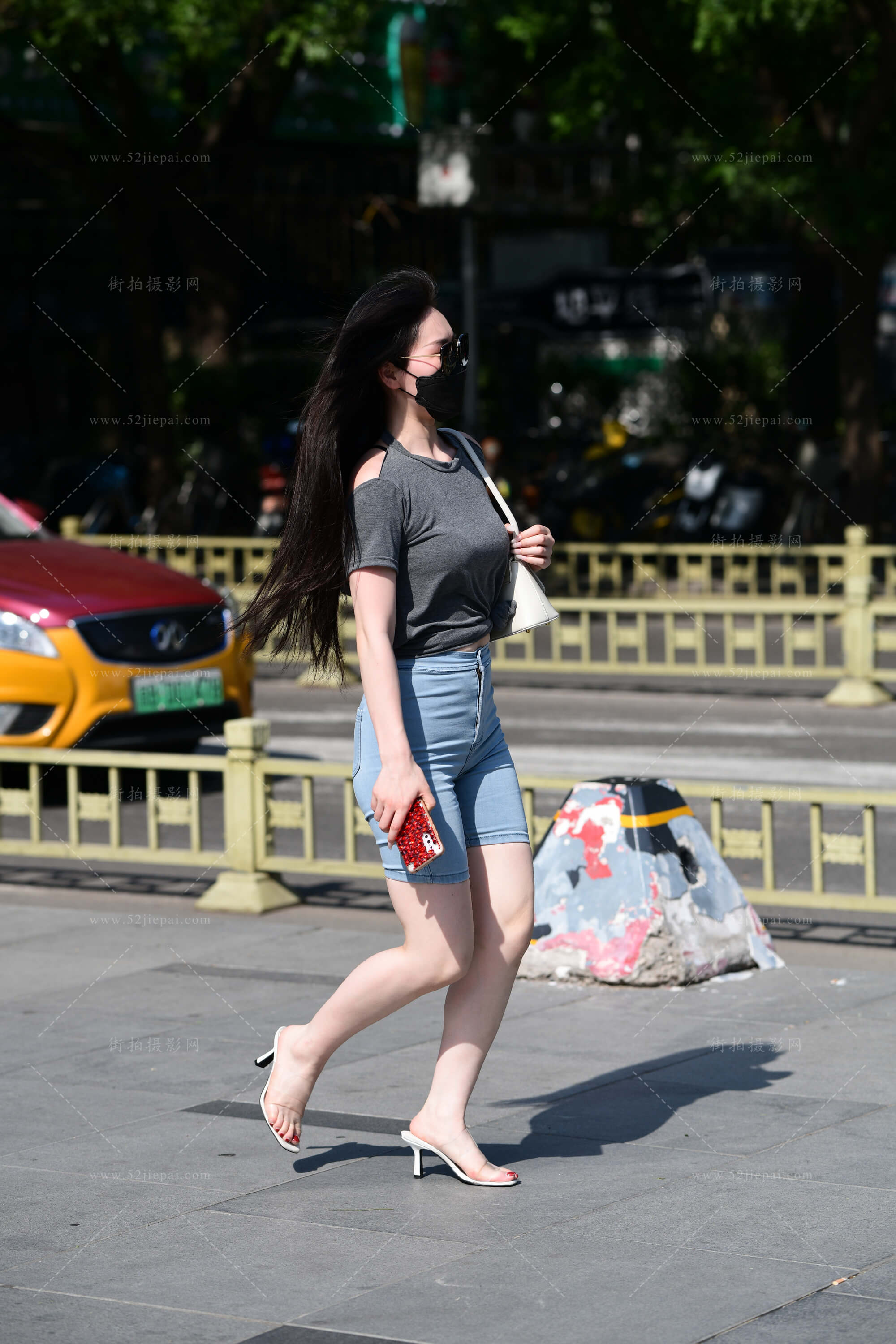 街拍高清图集，画质党必收（150）-姐姐白又白