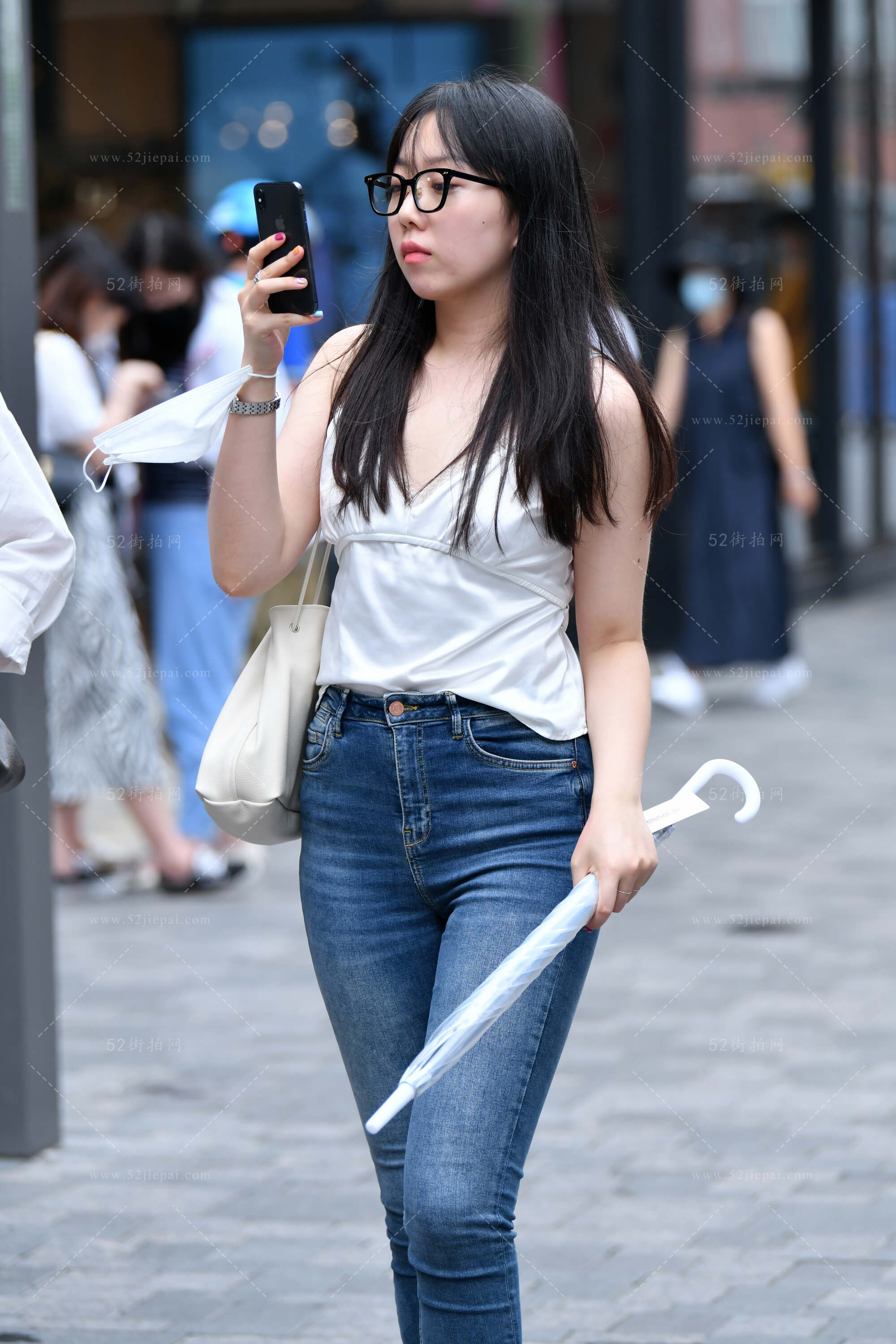 精选街拍写真，超清无水印（130）-姐姐白又白