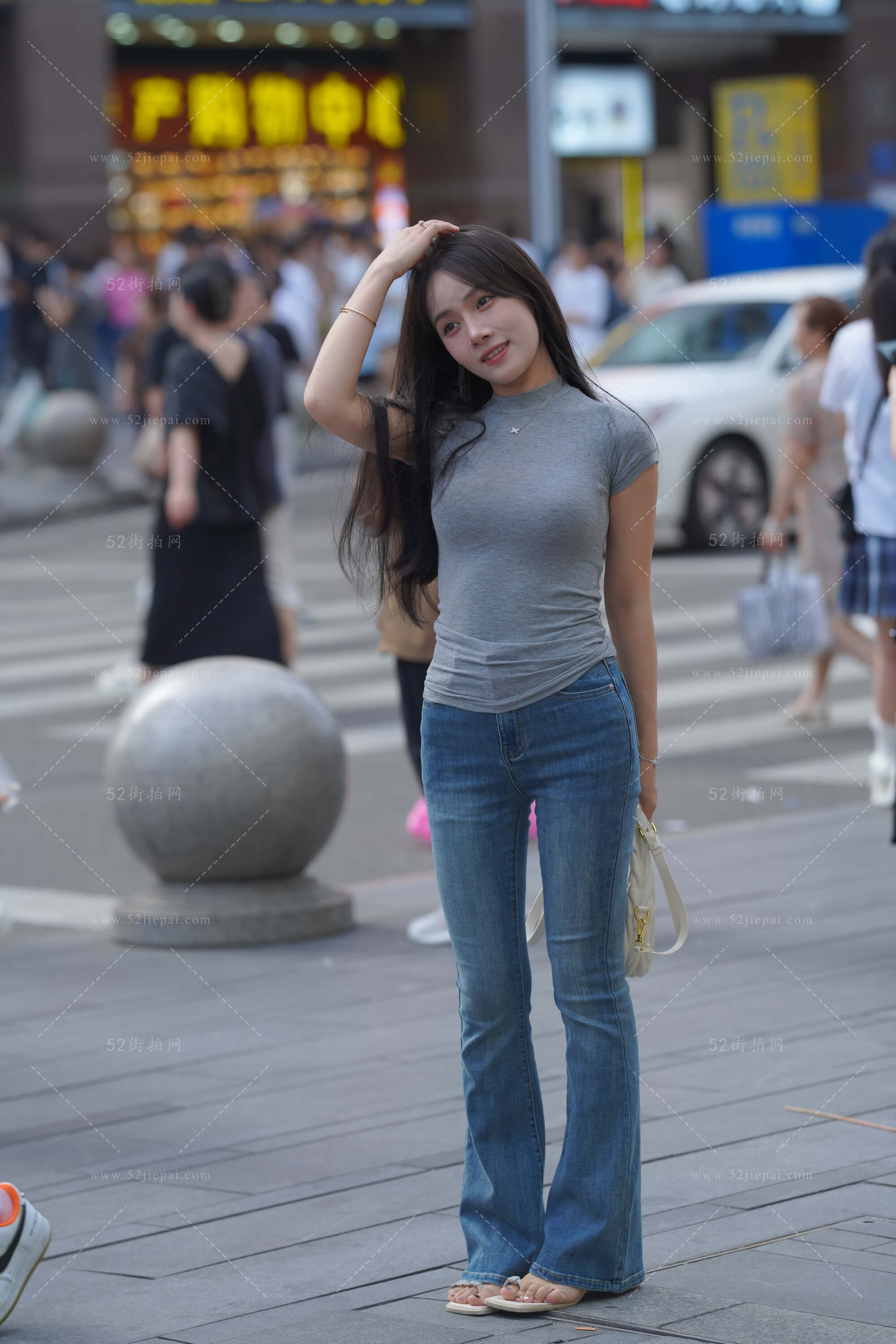 高清街拍写真集，画质细腻（133）-姐姐白又白