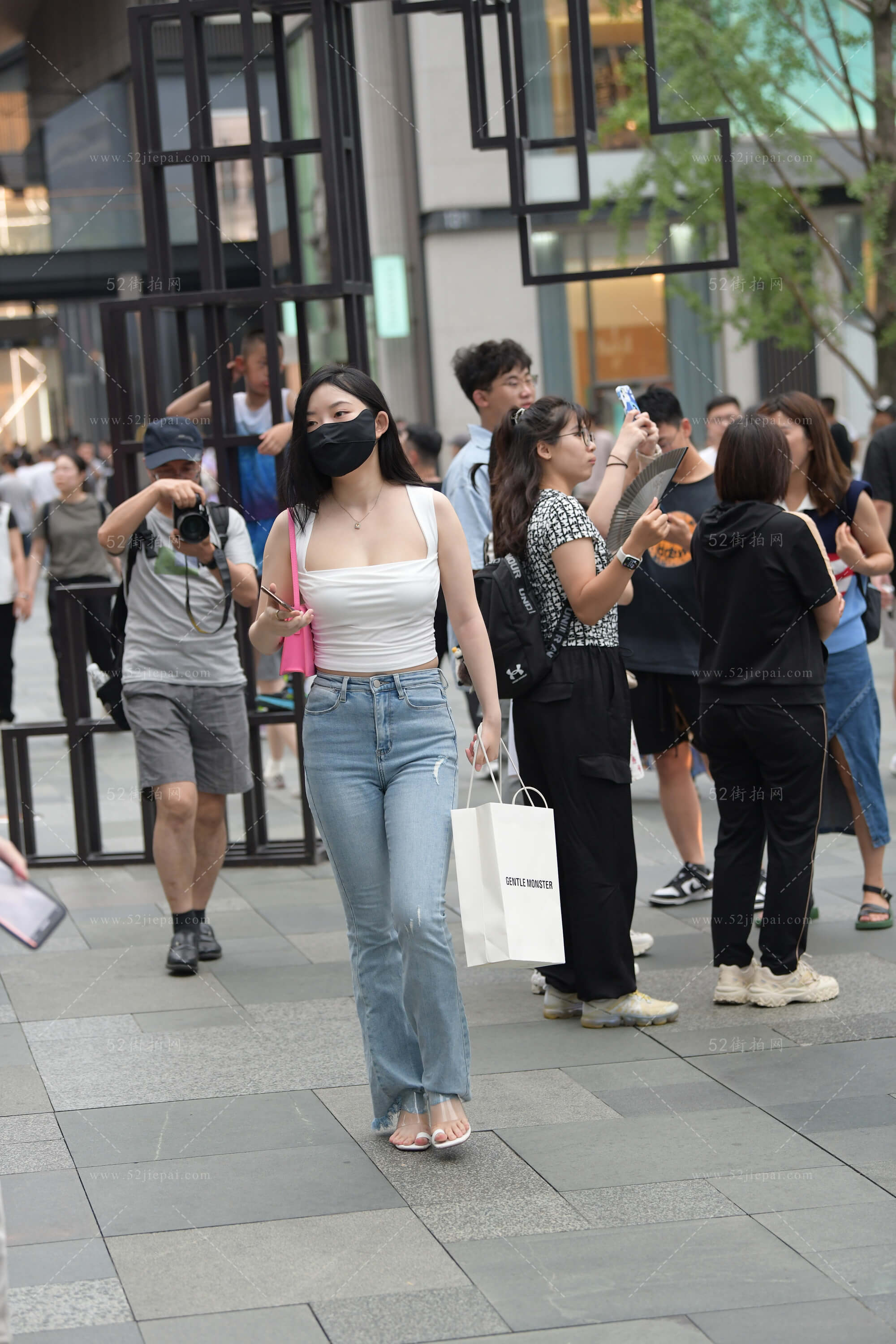 人气街拍写真，超清无水印（134）-姐姐白又白