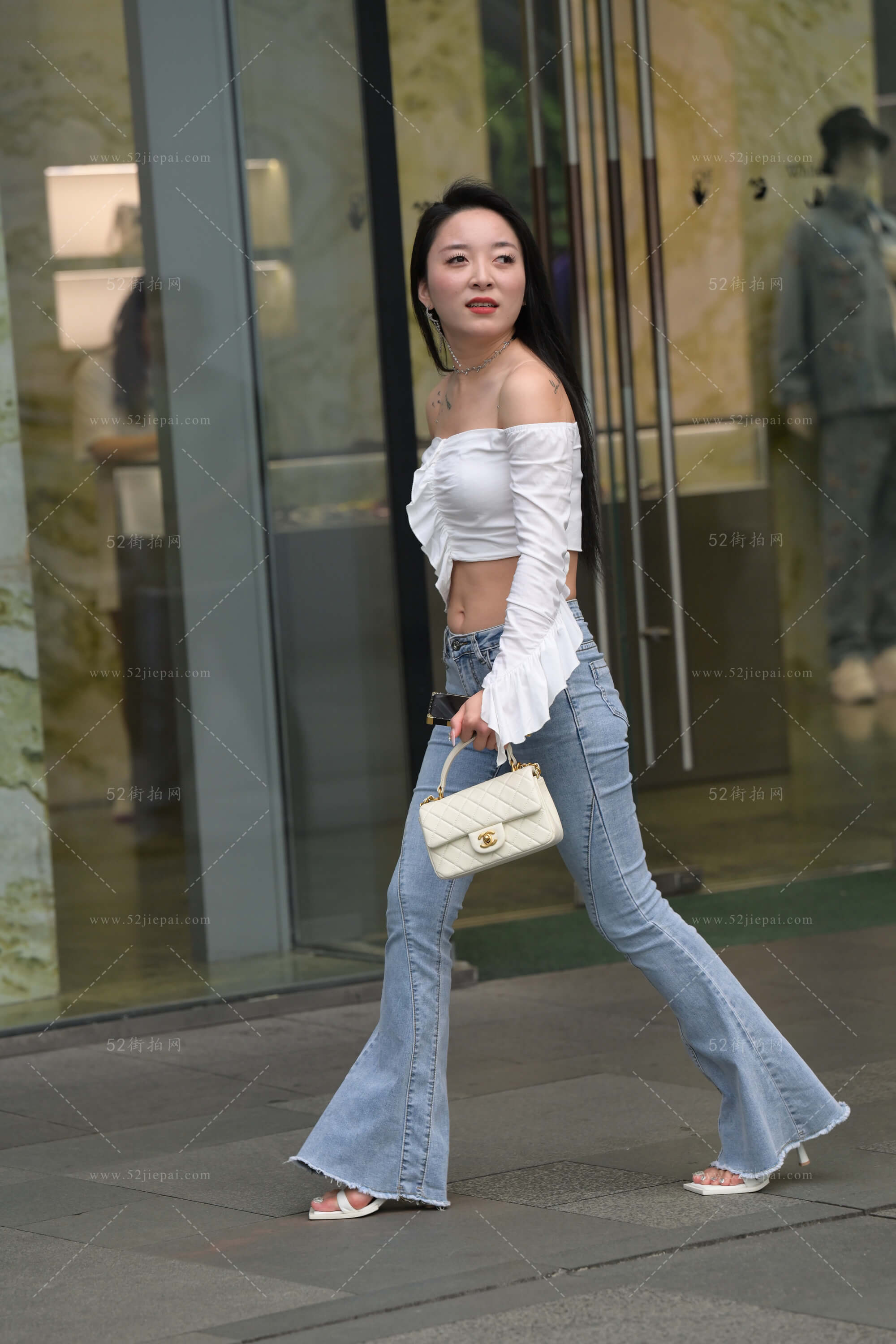 街拍美图合集，高清付费图集（127）-姐姐白又白
